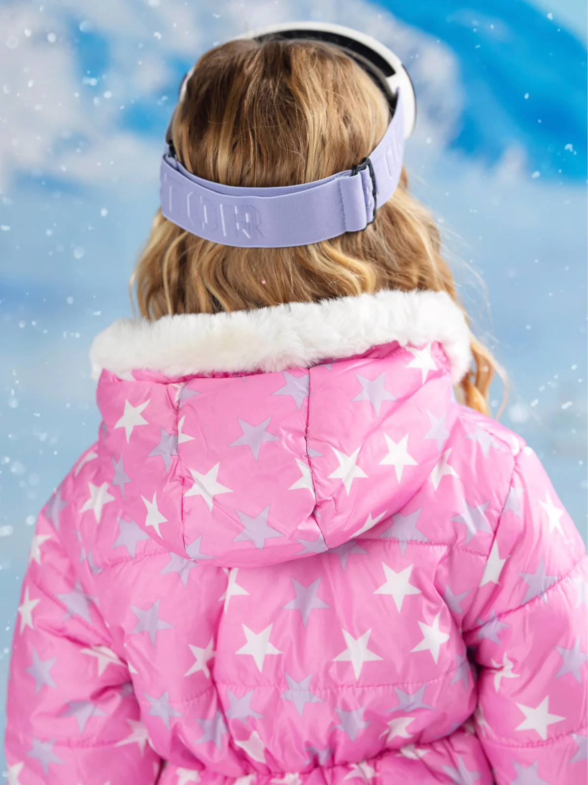 Starburst Chill Faux Fur Puffer Coat - Image 5