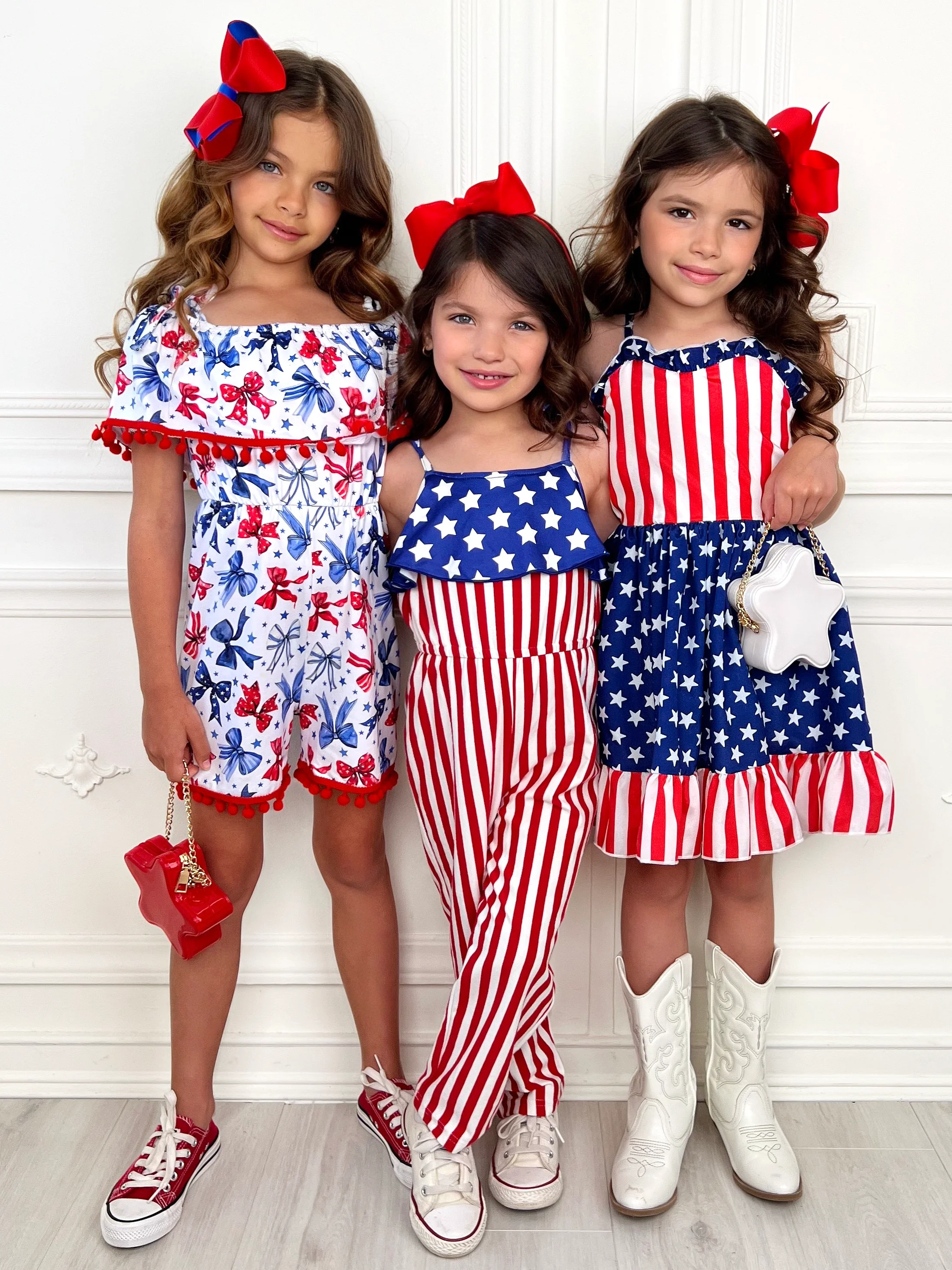 Stars & Stripes Sweetheart Twirl Dress - Image 7