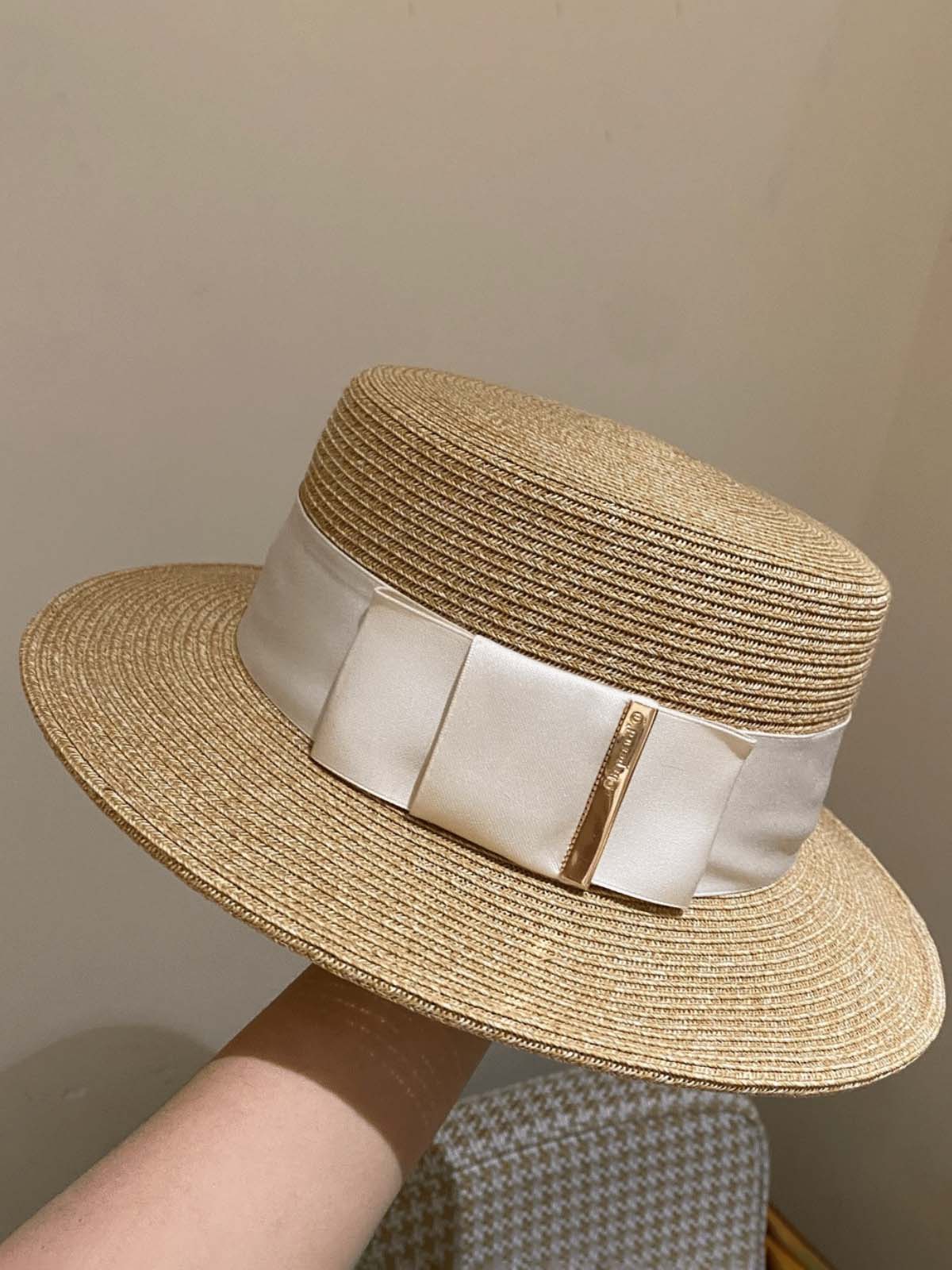 Make A Statement Ribbon Beach Hat - Image 2