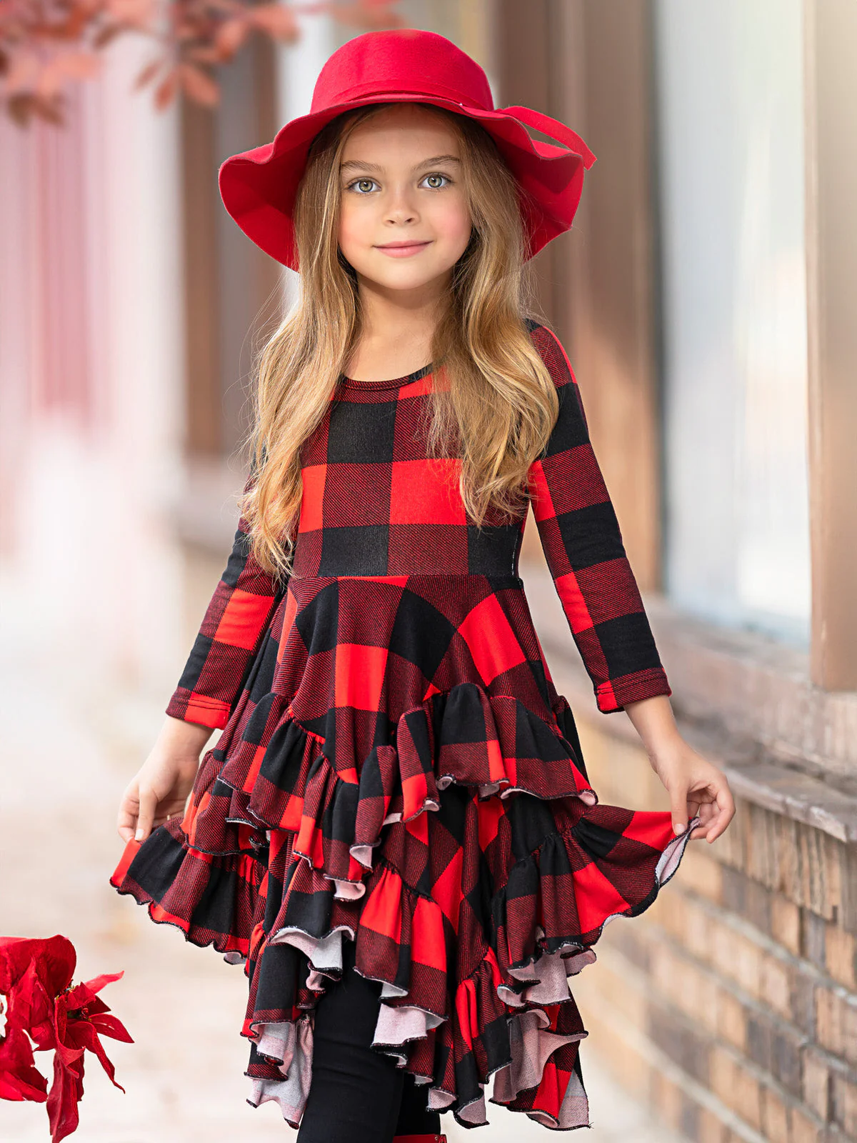 Style Queen Buffalo Plaid Tunic - Image 2
