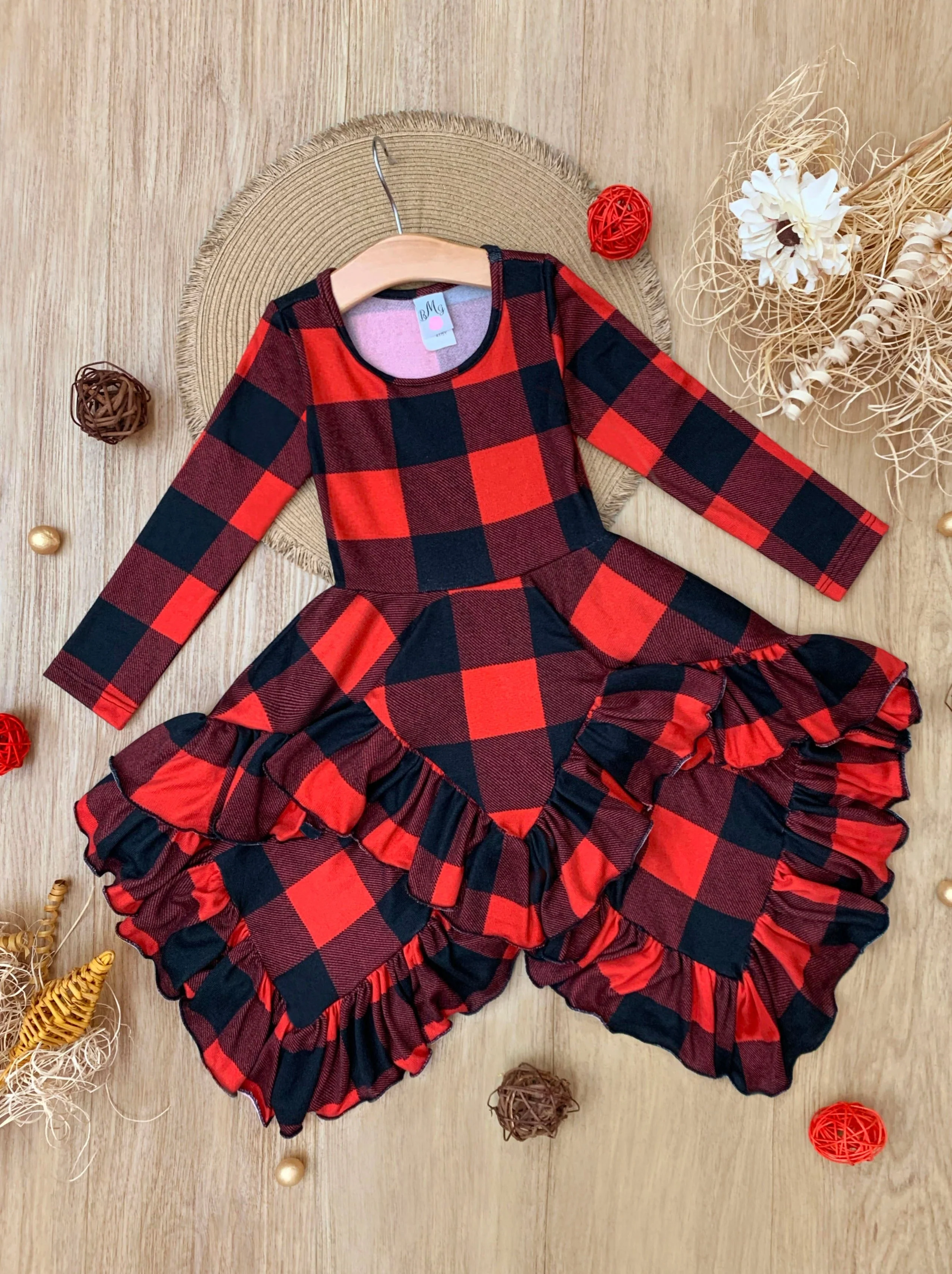 Style Queen Buffalo Plaid Tunic - Image 3