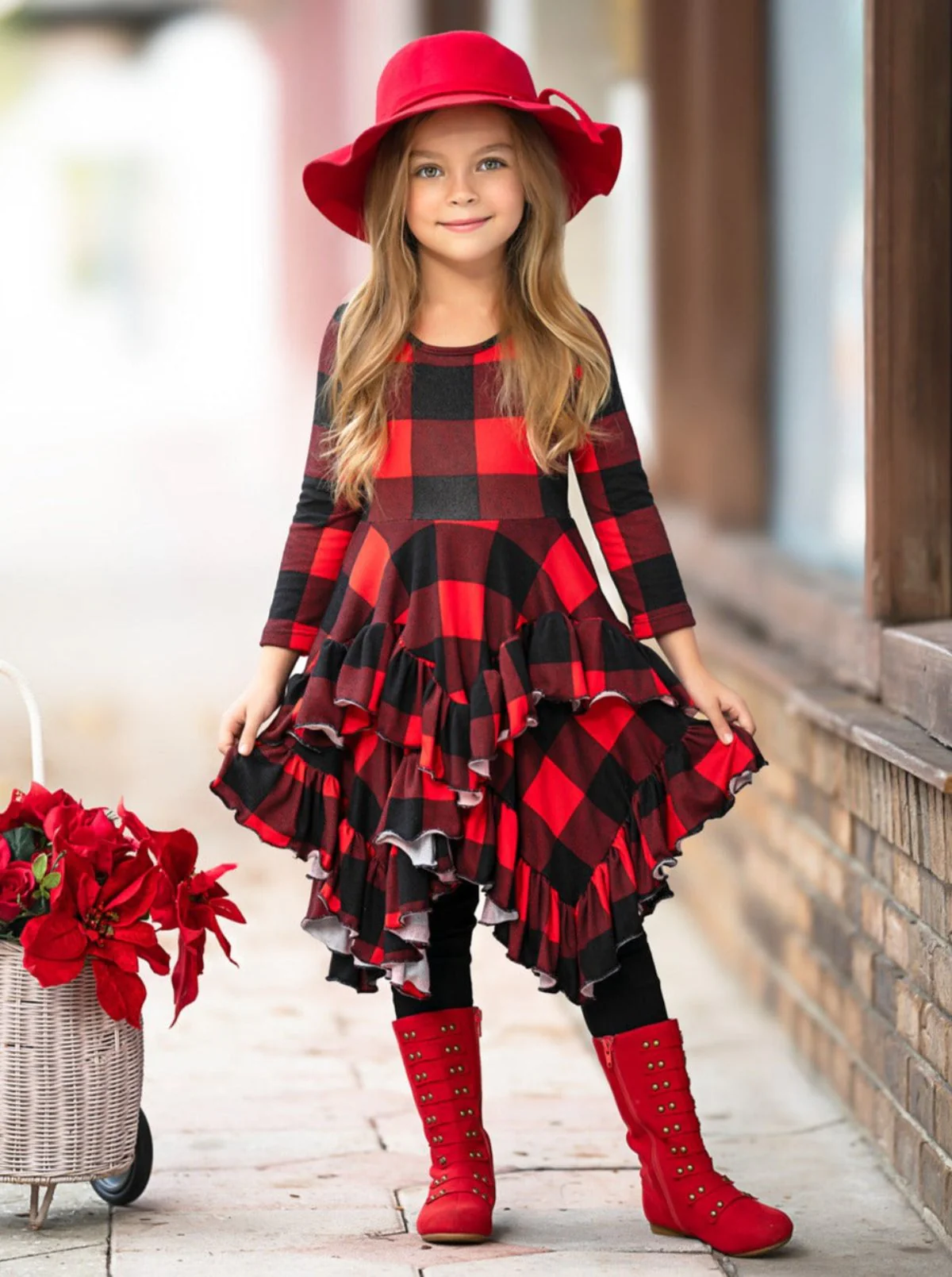 Style Queen Buffalo Plaid Tunic - Image 4