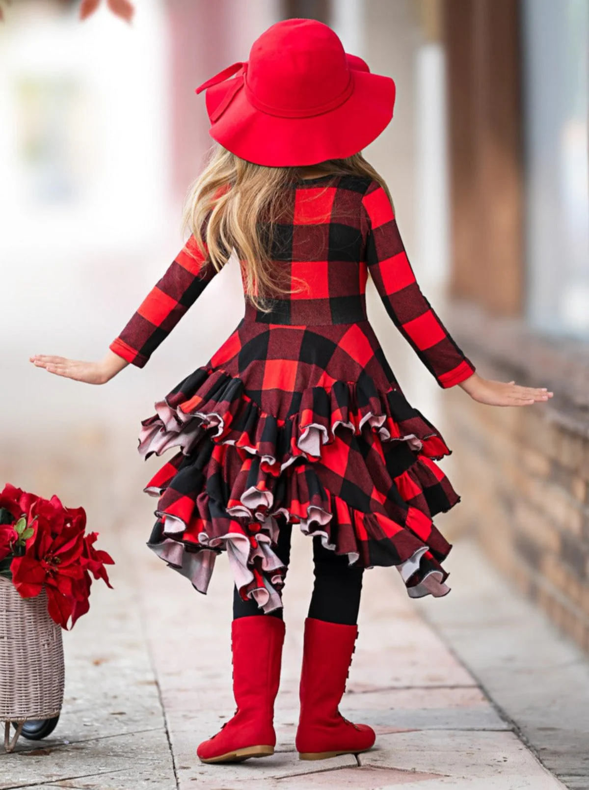 Style Queen Buffalo Plaid Tunic - Image 5