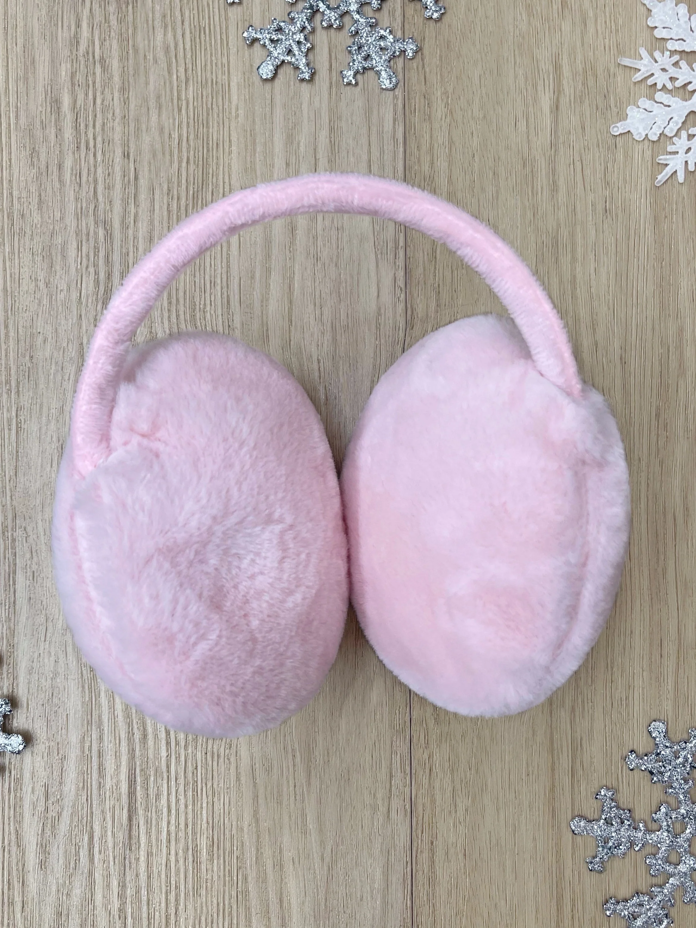 Sugarplush Pink Fuzzy Earmuffs - Image 3