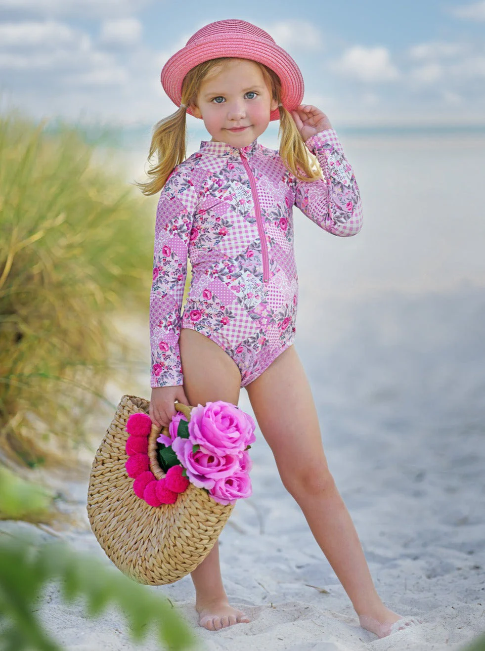 Summer Mode On Rash Guard One Piece Swimsuit - Image 5