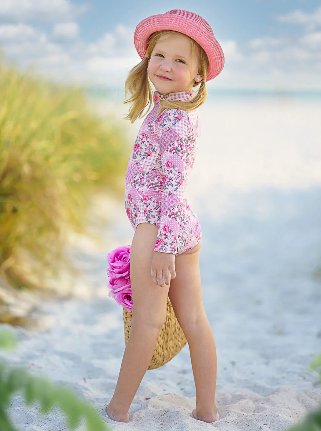 Summer Mode On Rash Guard One Piece Swimsuit - Image 6