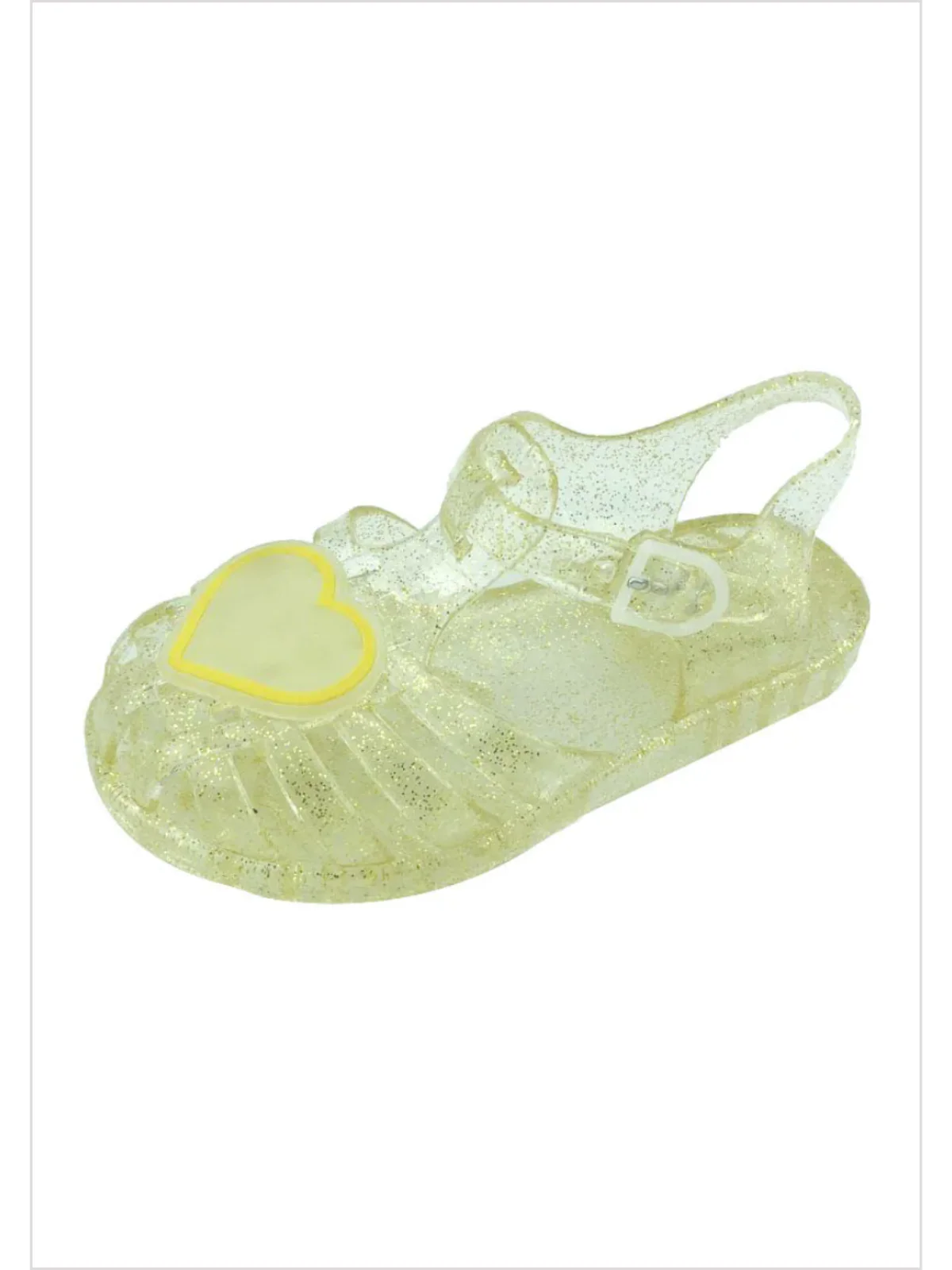 In Step Jelly Heart Sandals by Liv and Mia - Image 4