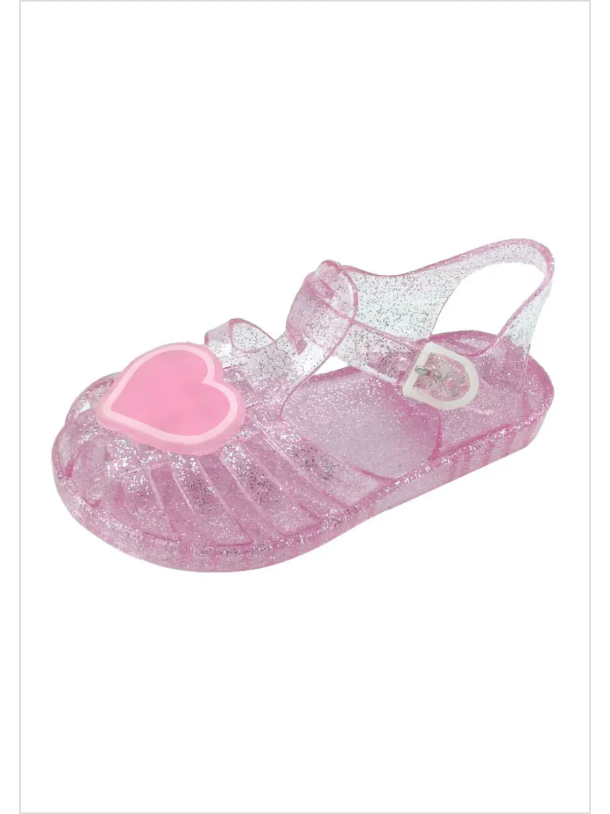 In Step Jelly Heart Sandals by Liv and Mia - Image 6