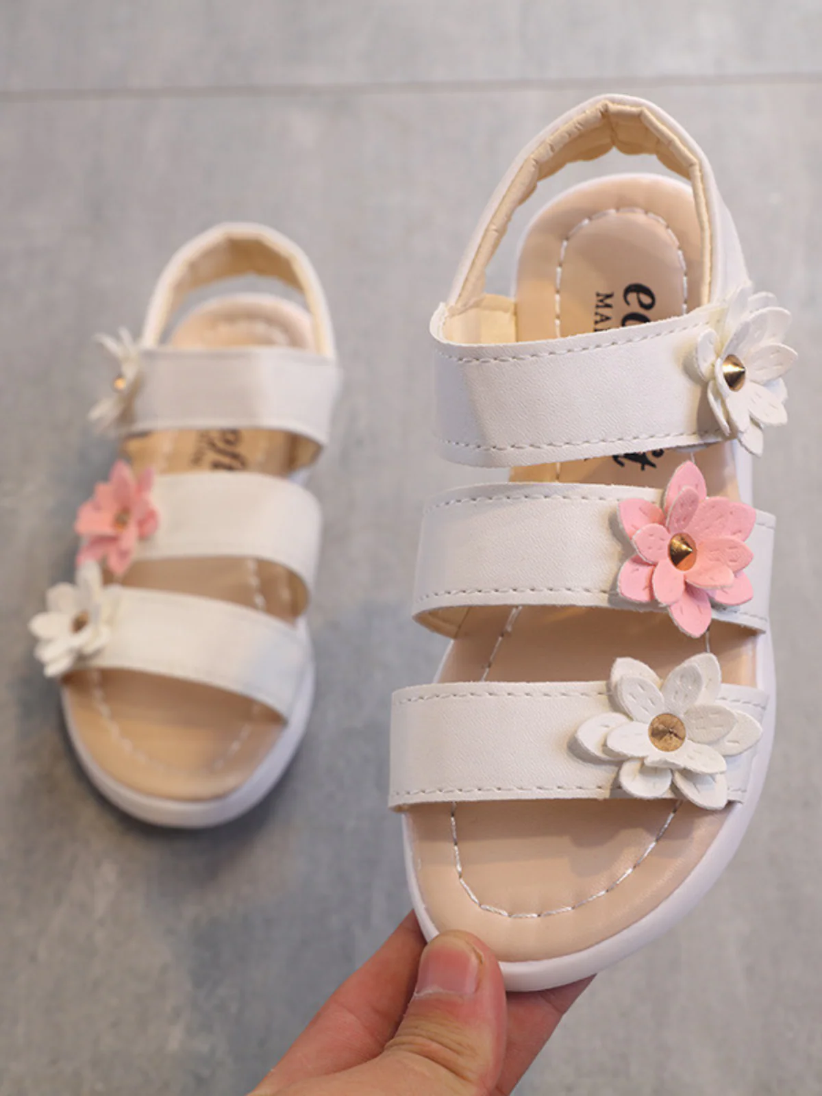 Flower Power Sandals By Liv and Mia - Image 4