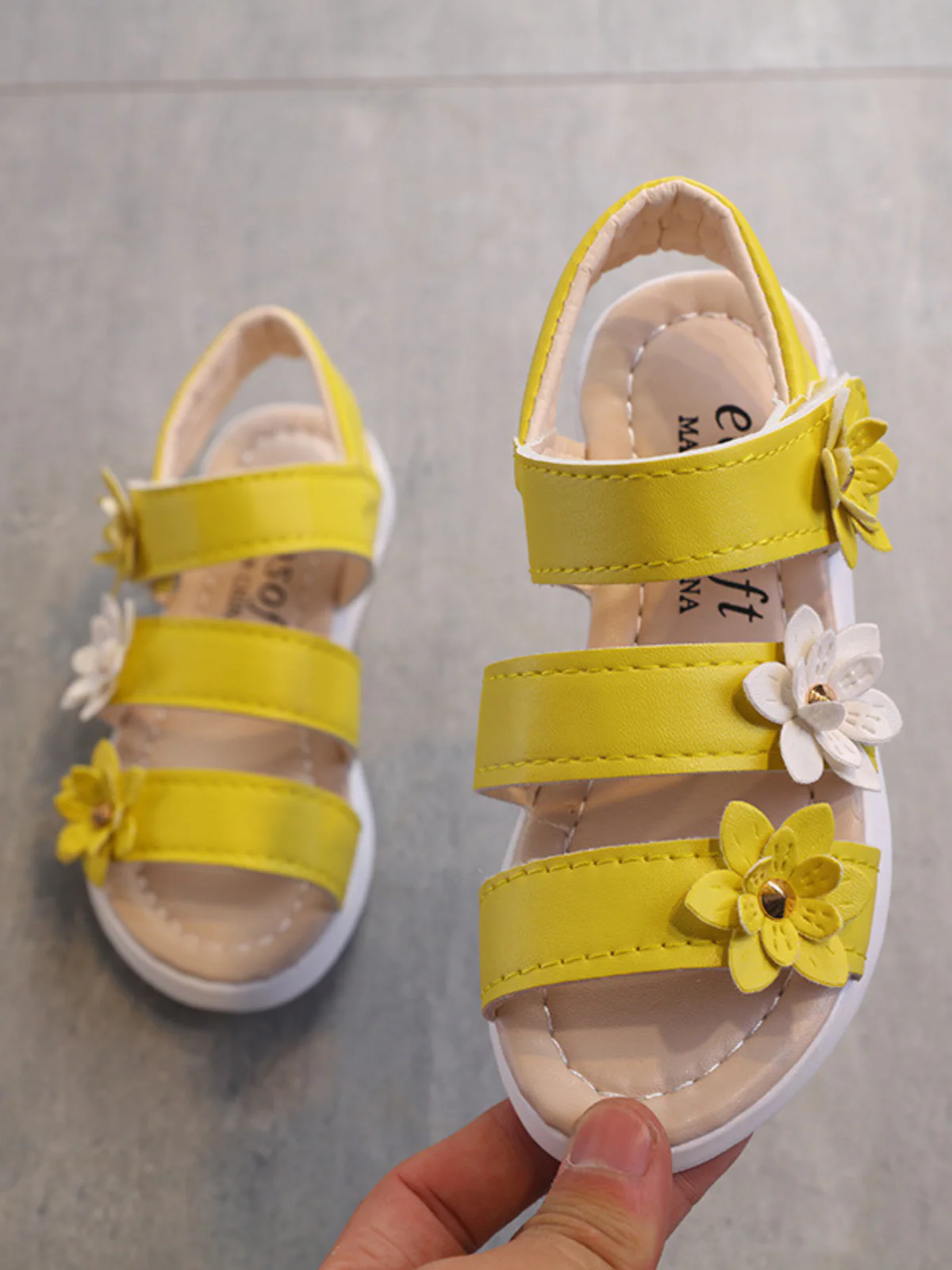 Flower Power Sandals By Liv and Mia - Image 6