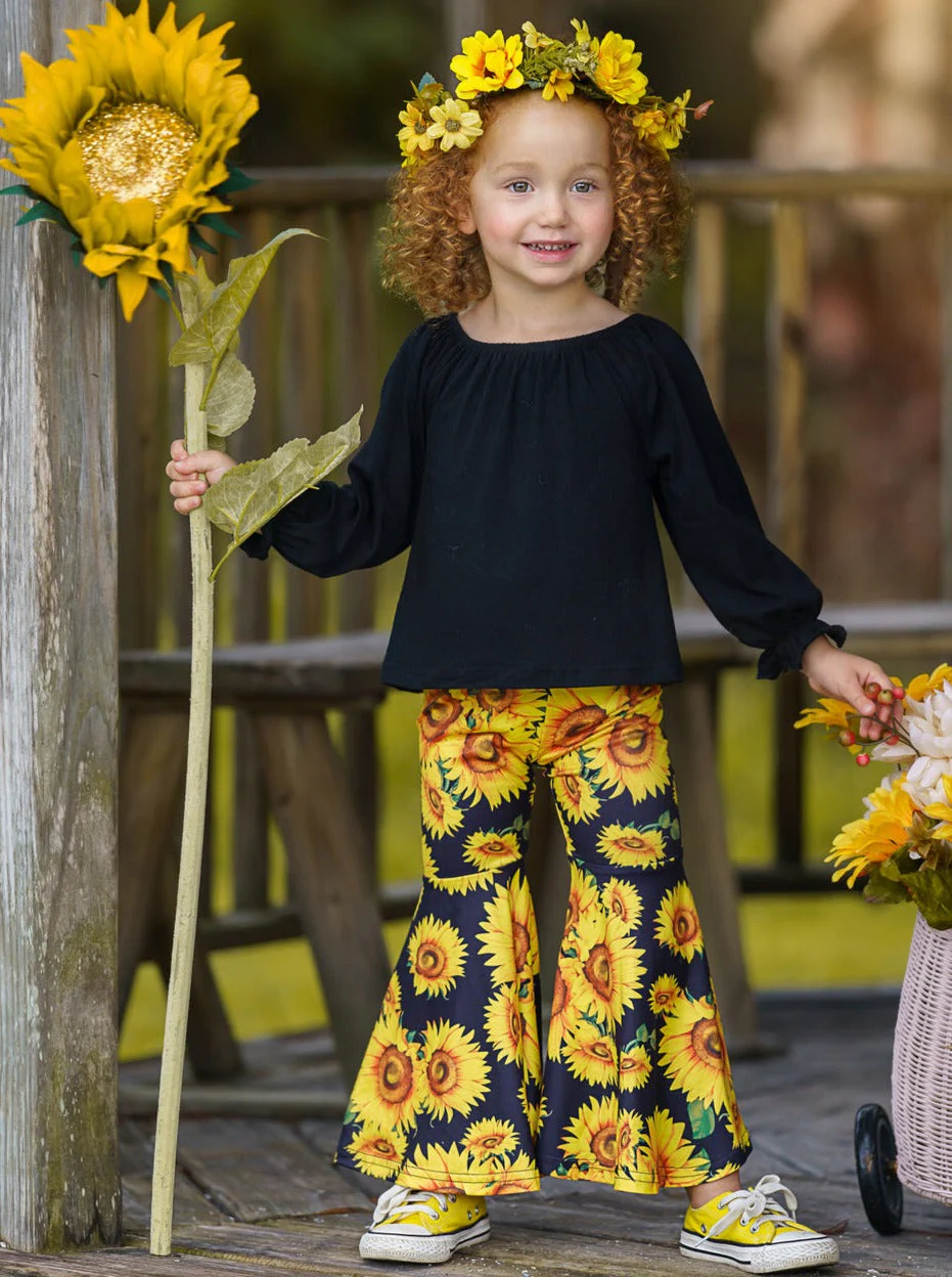 Sunflower Power Bell Bottom Set - Image 2