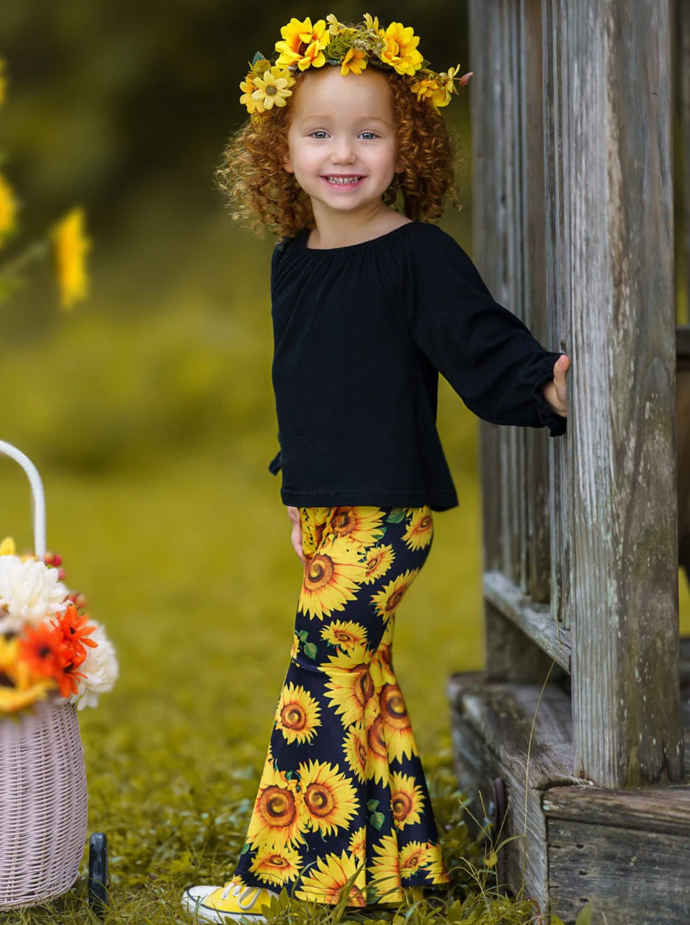 Sunflower Power Bell Bottom Set - Image 7