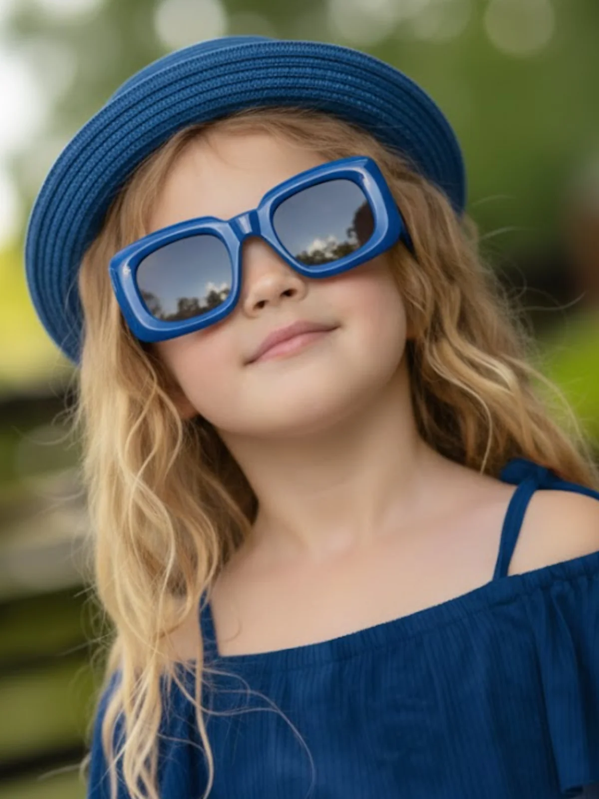 Sunny Chic Retro Square Sunglasses - Image 3