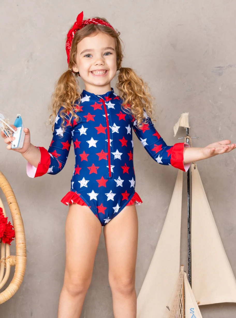 Surf 4 Life Rash Guard One Piece Swimsuit - Image 3