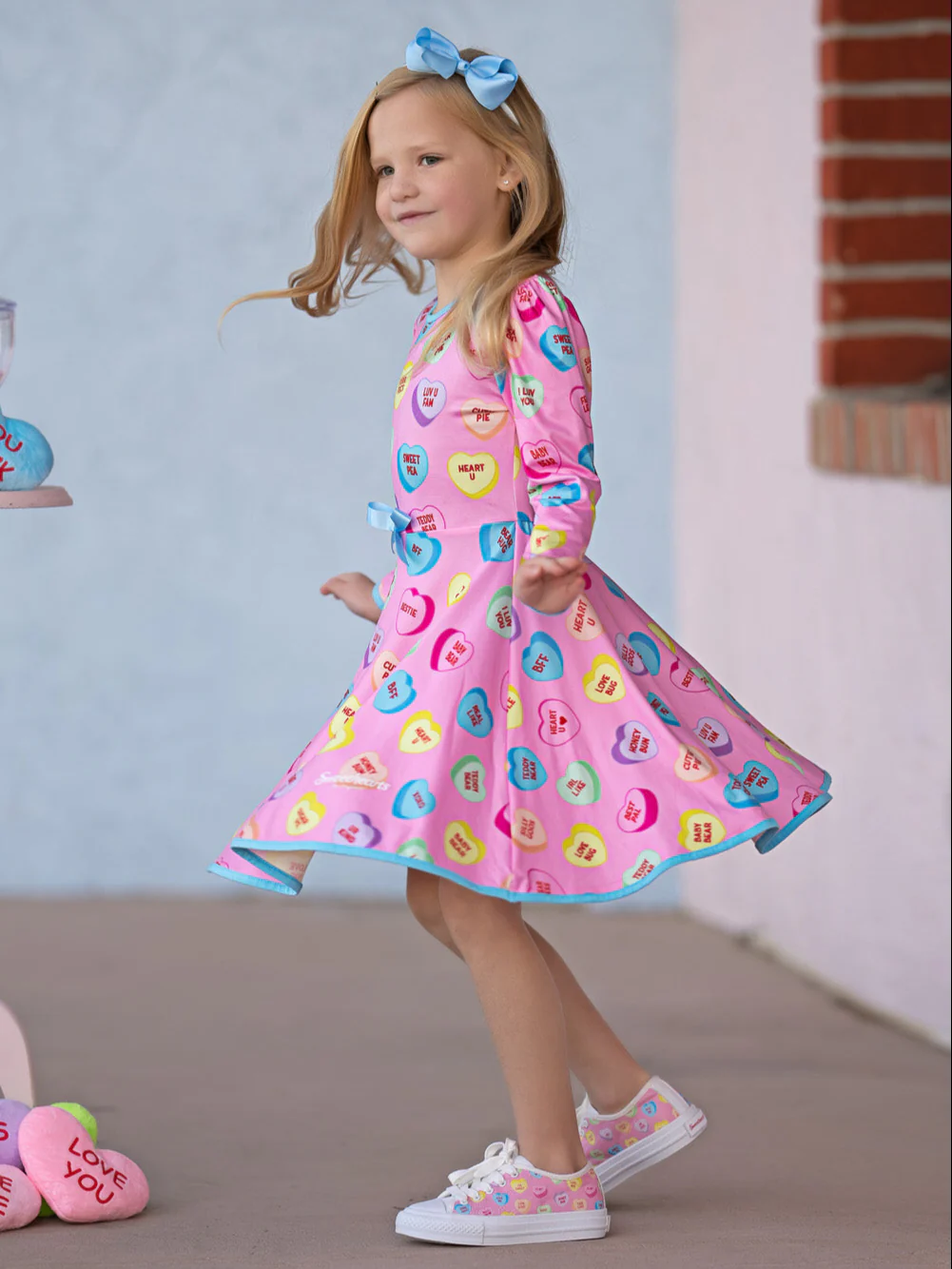 Sweethearts Conversational Hearts Darling Valentine Dress - Image 2