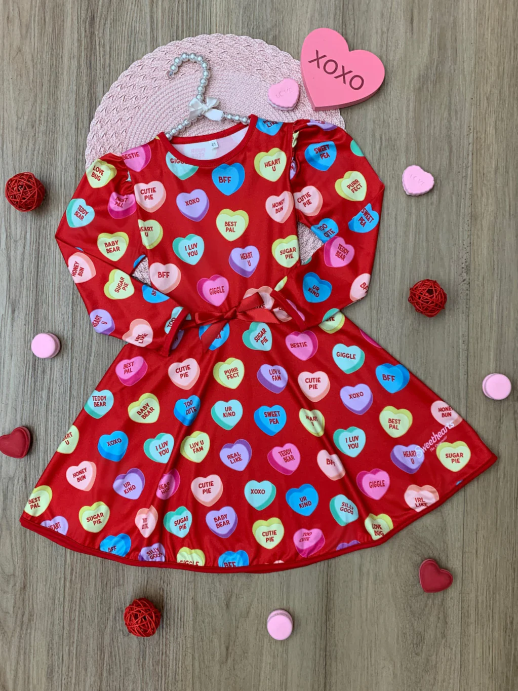 Sweethearts Sweet Pea Darling Valentine Dress - Image 4