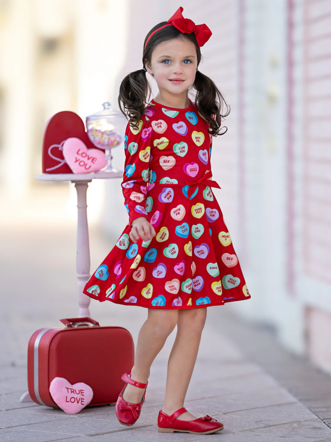 Sweethearts Sweet Pea Darling Valentine Dress - Image 6
