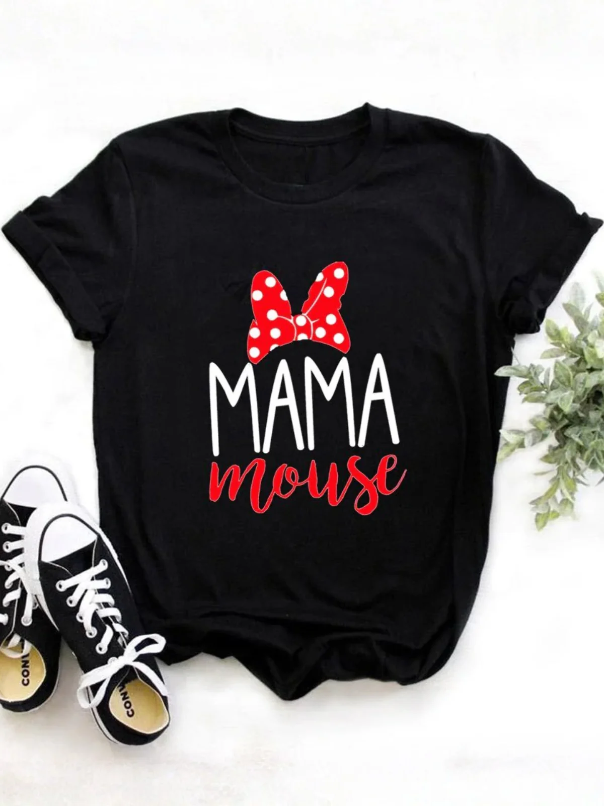 Mommy and Me Matching Mouse Slogan Tops - Image 3