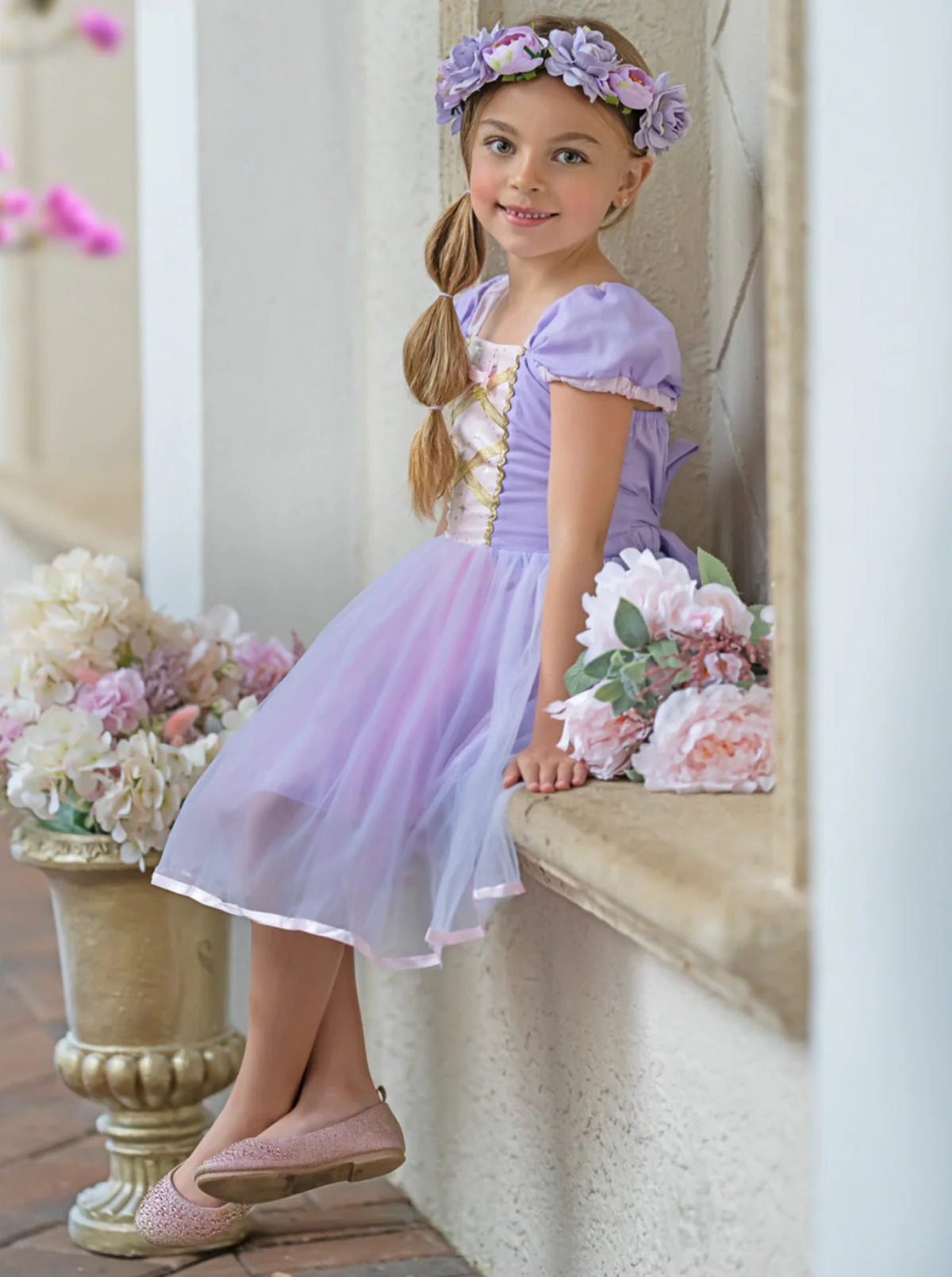 Tangled In Tulle Princess Inspired Costume Dress - Image 7