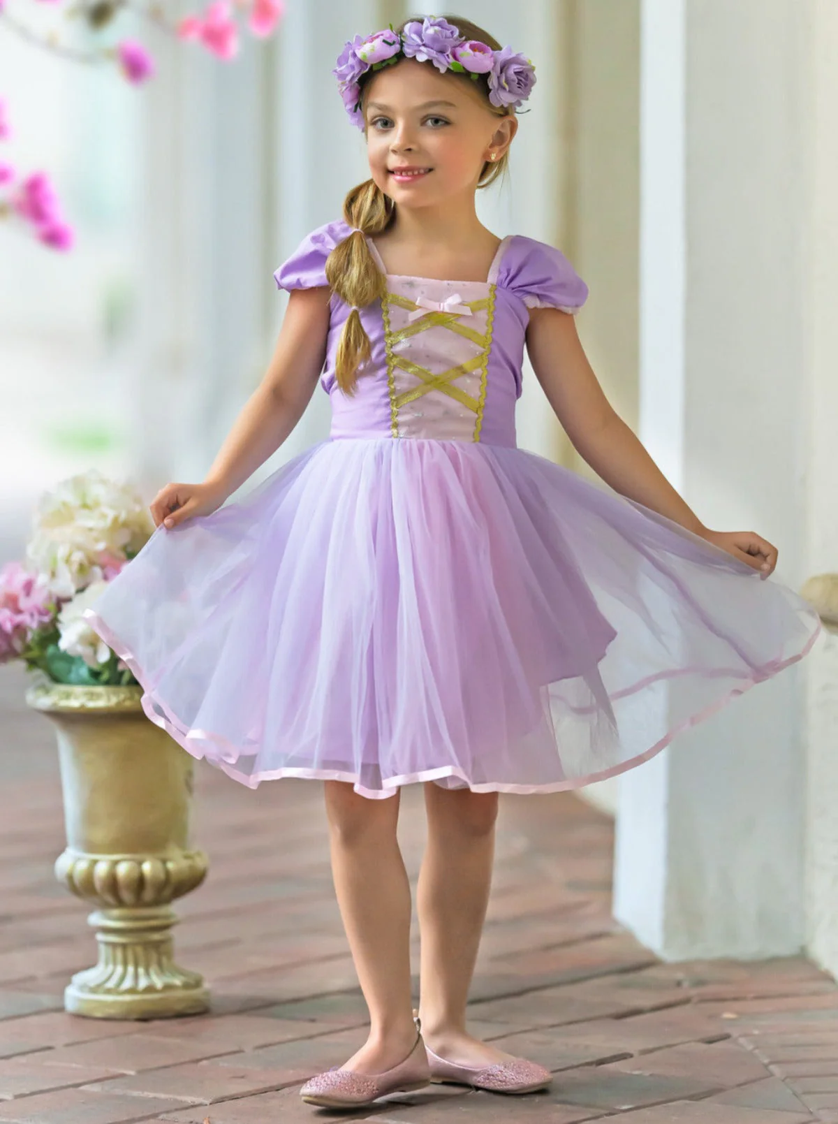 Tangled In Tulle Princess Inspired Costume Dress - Image 8