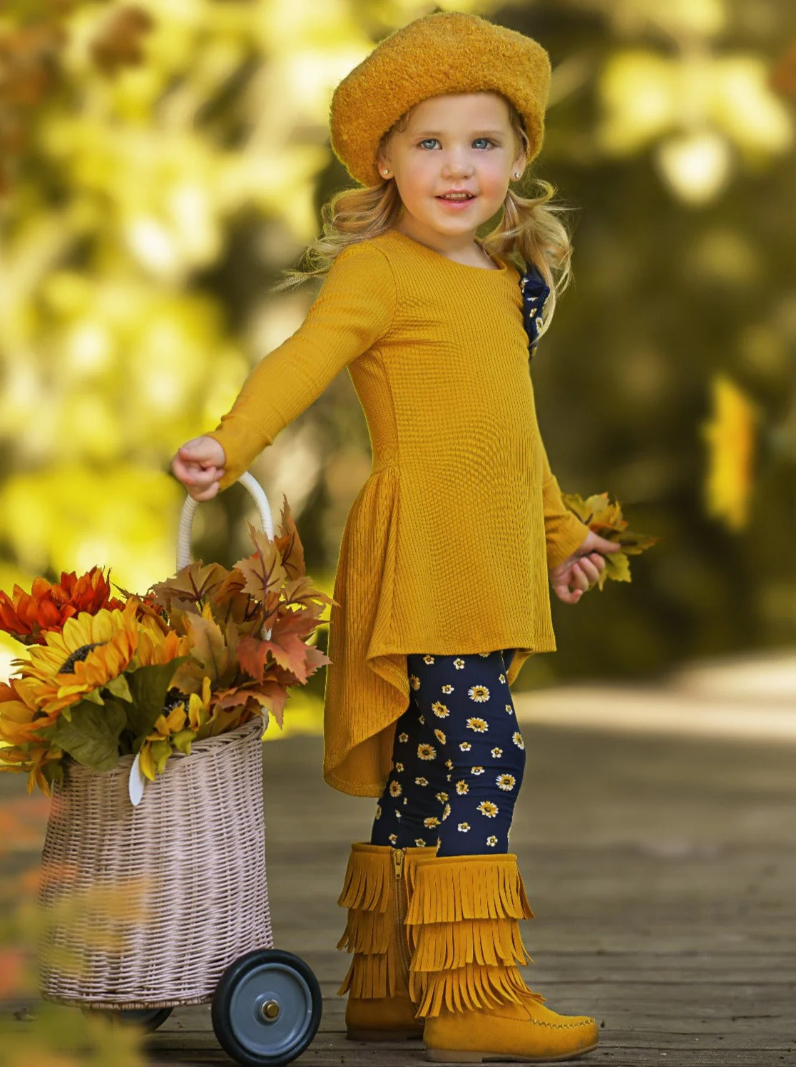 Daisy Dream Hi-Lo Tunic and Legging Set - Image 6