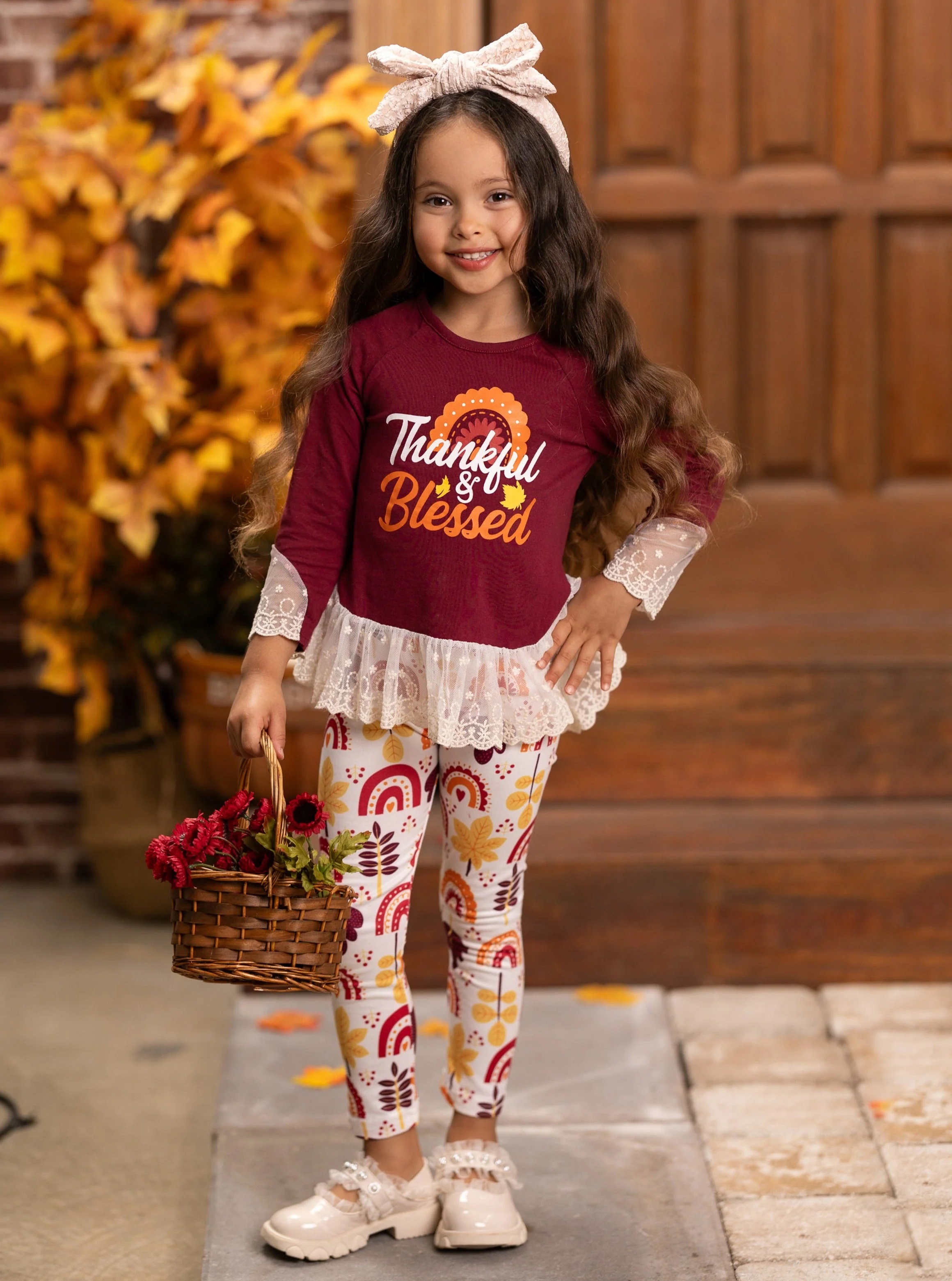 Thankful and Blessed Legging Set - Image 6