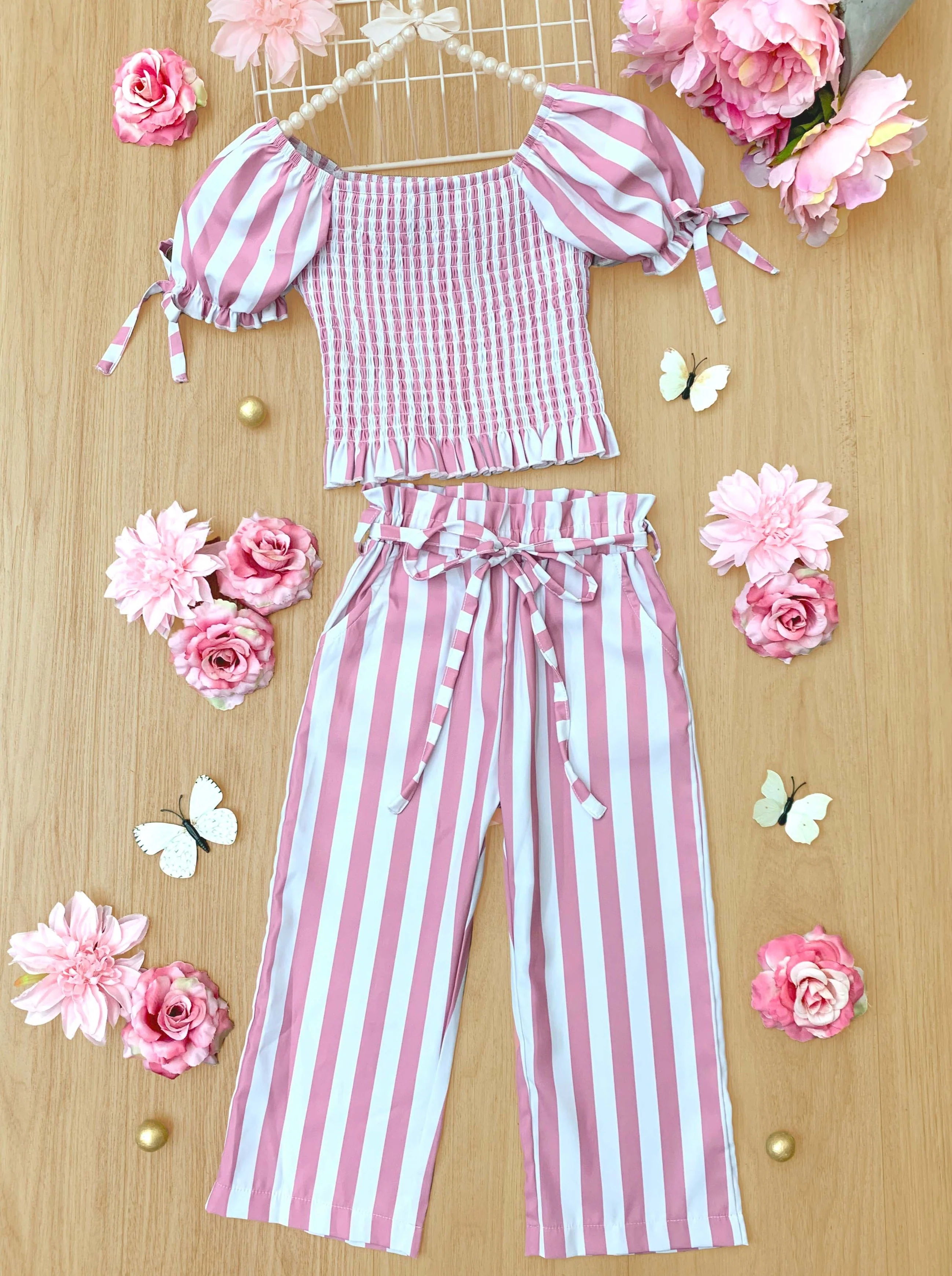 The Ultimate IT Girl Pink Pant Set - Image 3