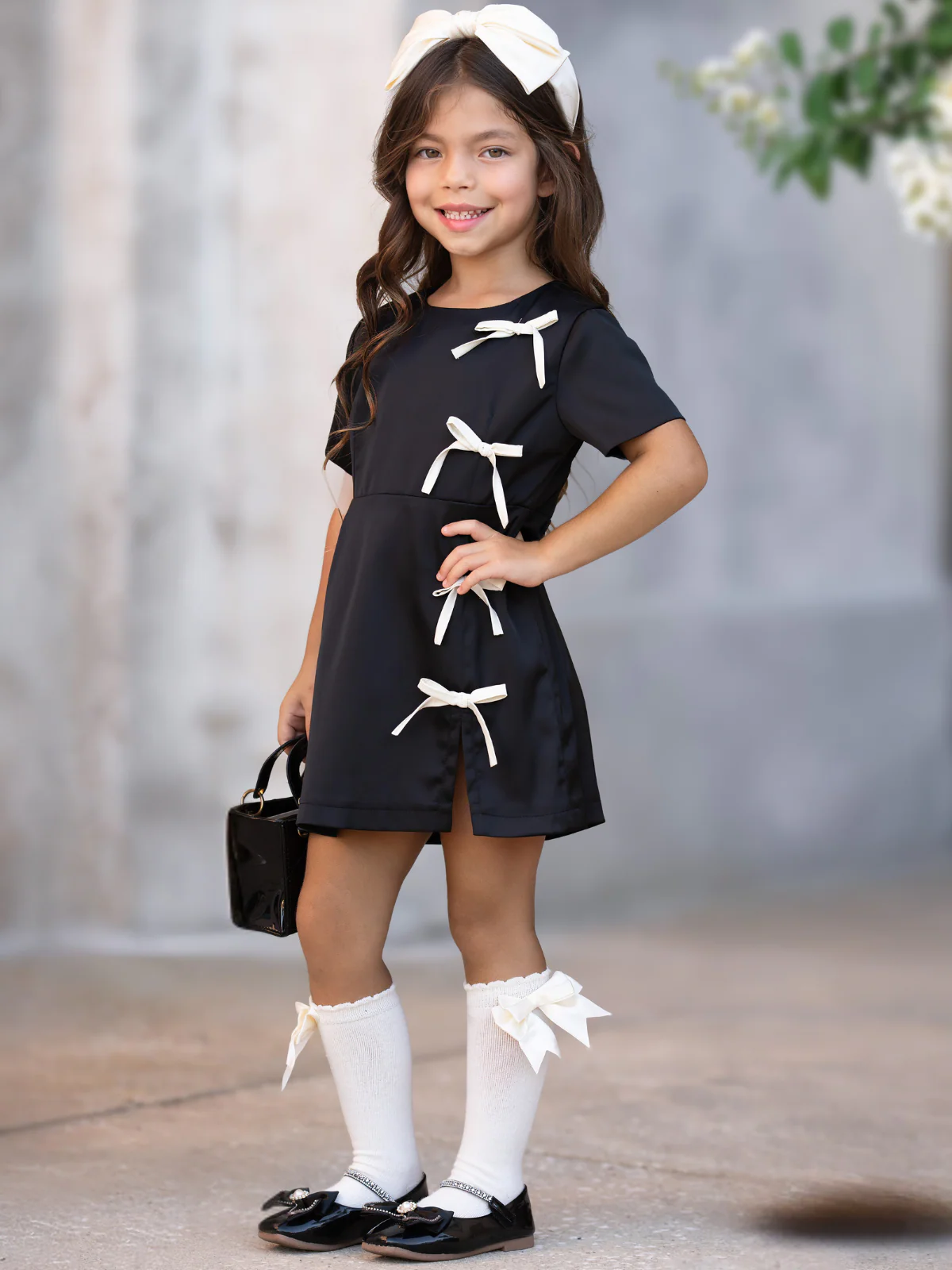 Tied With Love Bow Shift Dress - Image 3