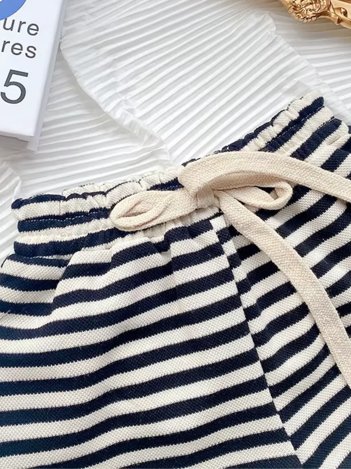 Summer Picnics Striped Short Set - Image 5