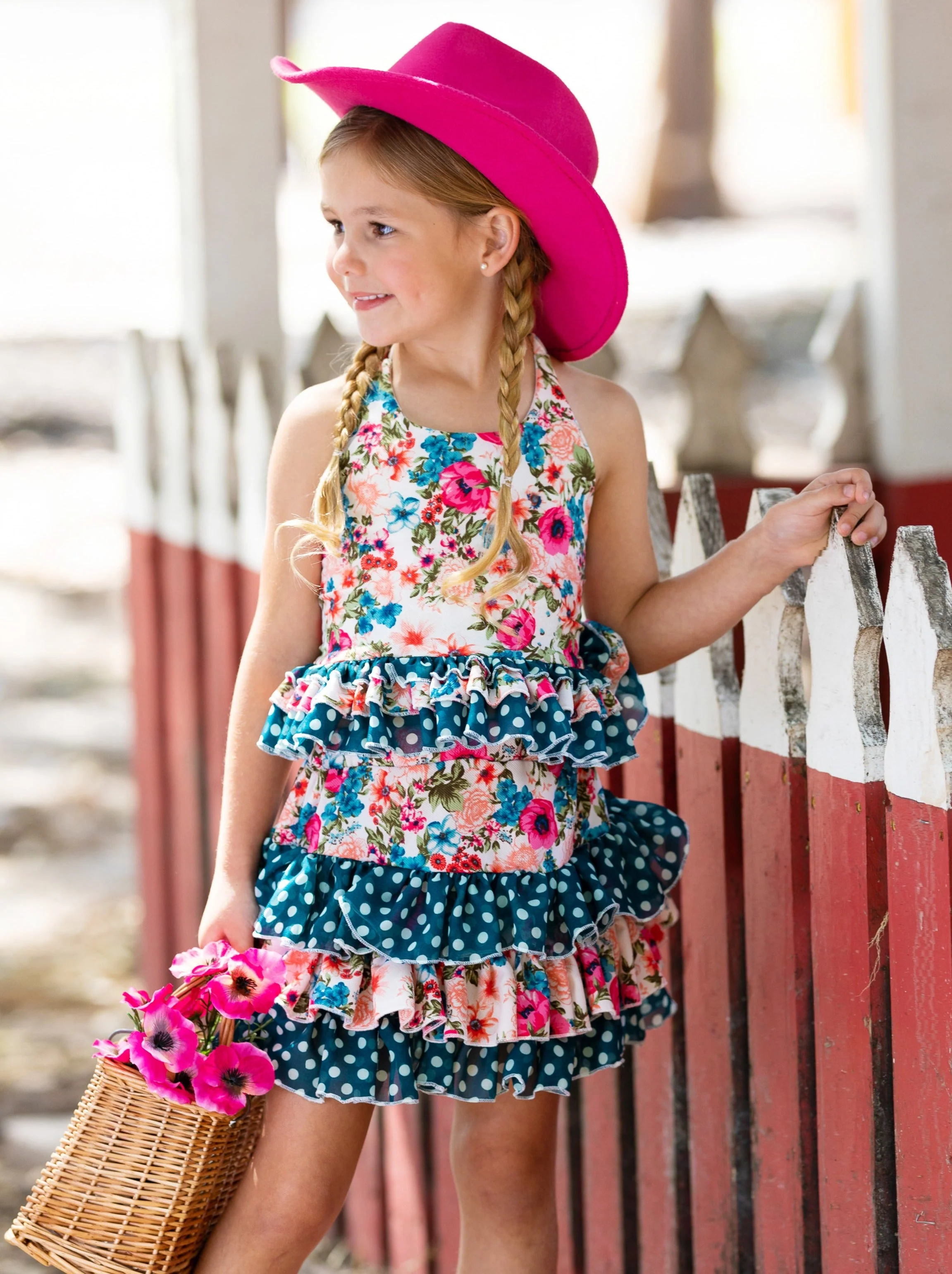 Together Forever Ruffled Halter Skirt Set - Image 2