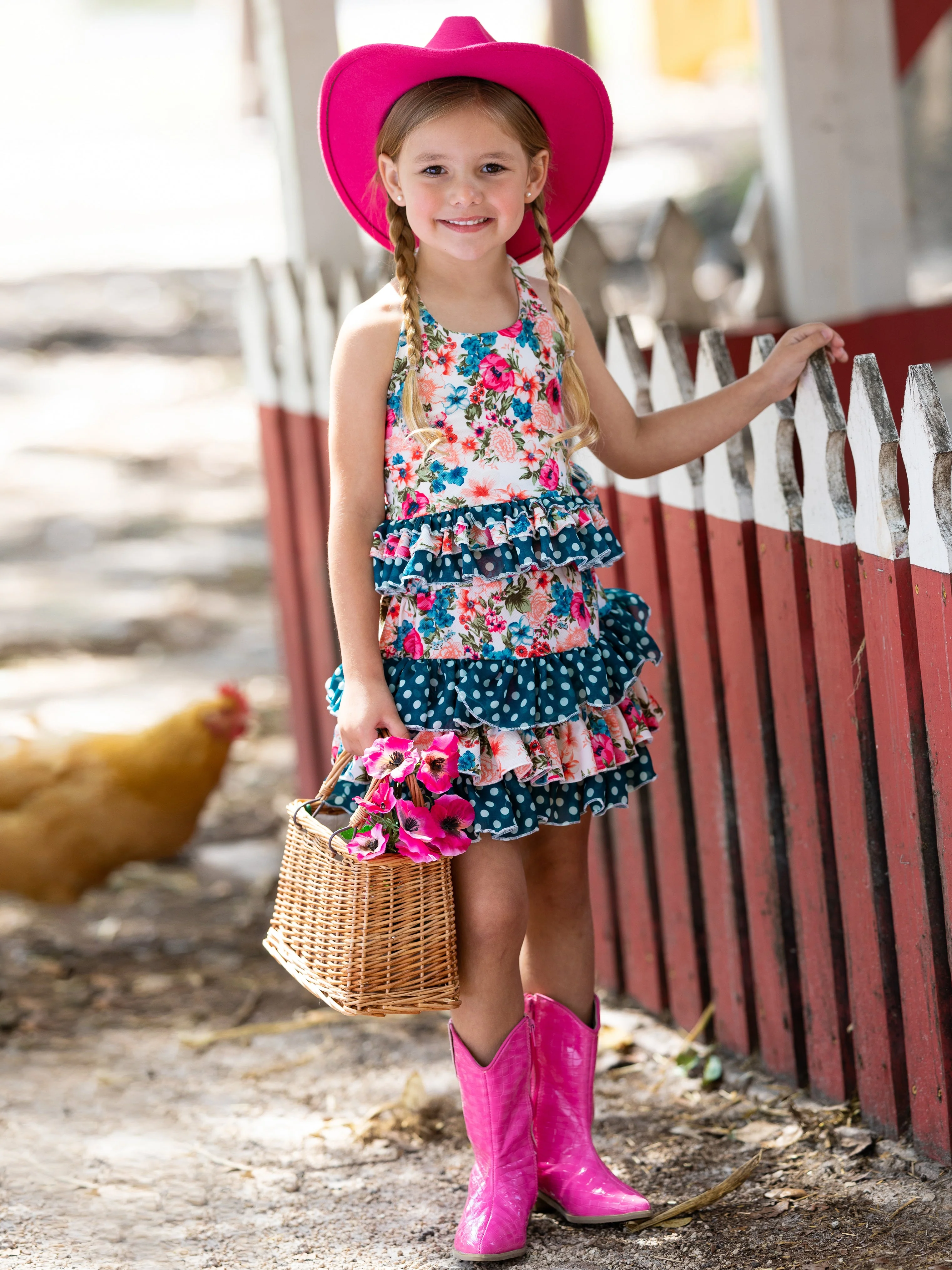 Together Forever Ruffled Halter Skirt Set - Image 3