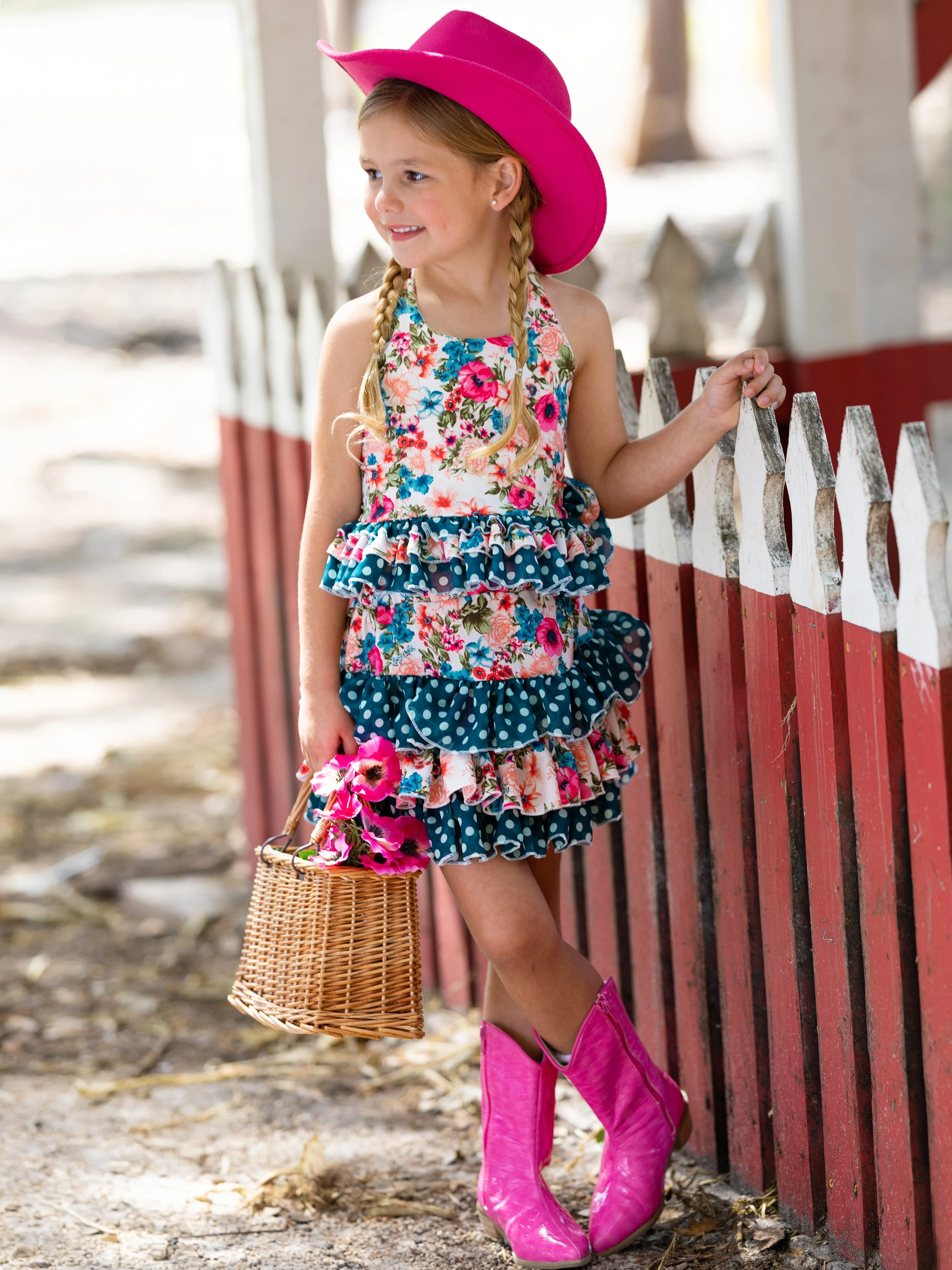 Together Forever Ruffled Halter Skirt Set - Image 4