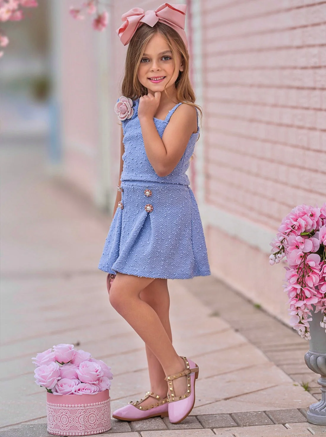 Couture For Cuties Matching Top and Skirt Set - Image 3