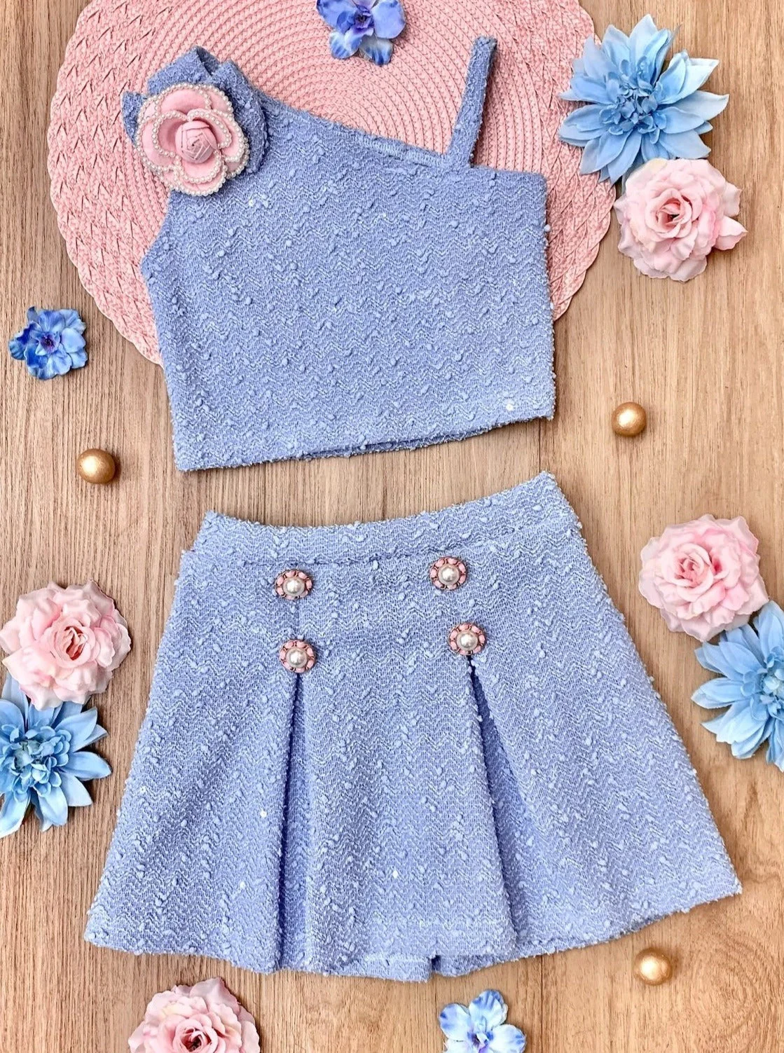 Couture For Cuties Matching Top and Skirt Set - Image 4