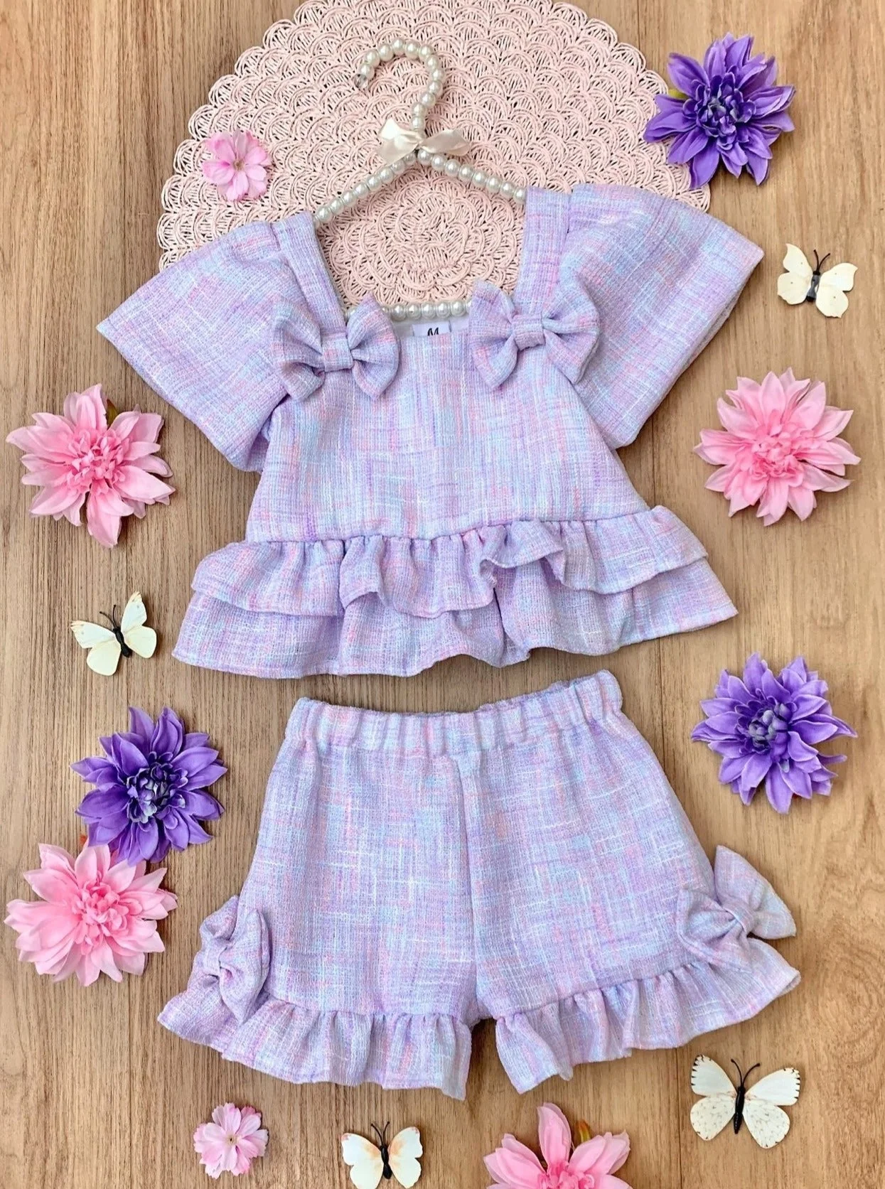 Pastel Picnic Top and Short Set - Image 3