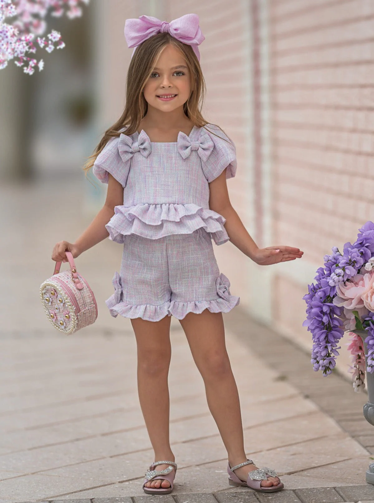 Pastel Picnic Top and Short Set - Image 4