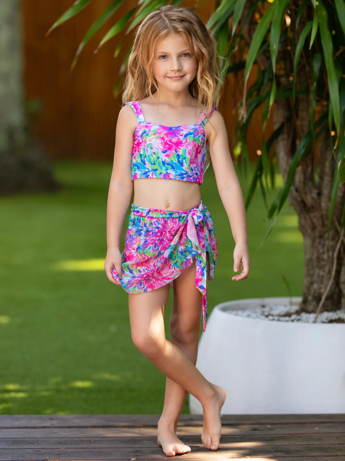Tropical Bloom Two-Piece Swimsuit - Image 5
