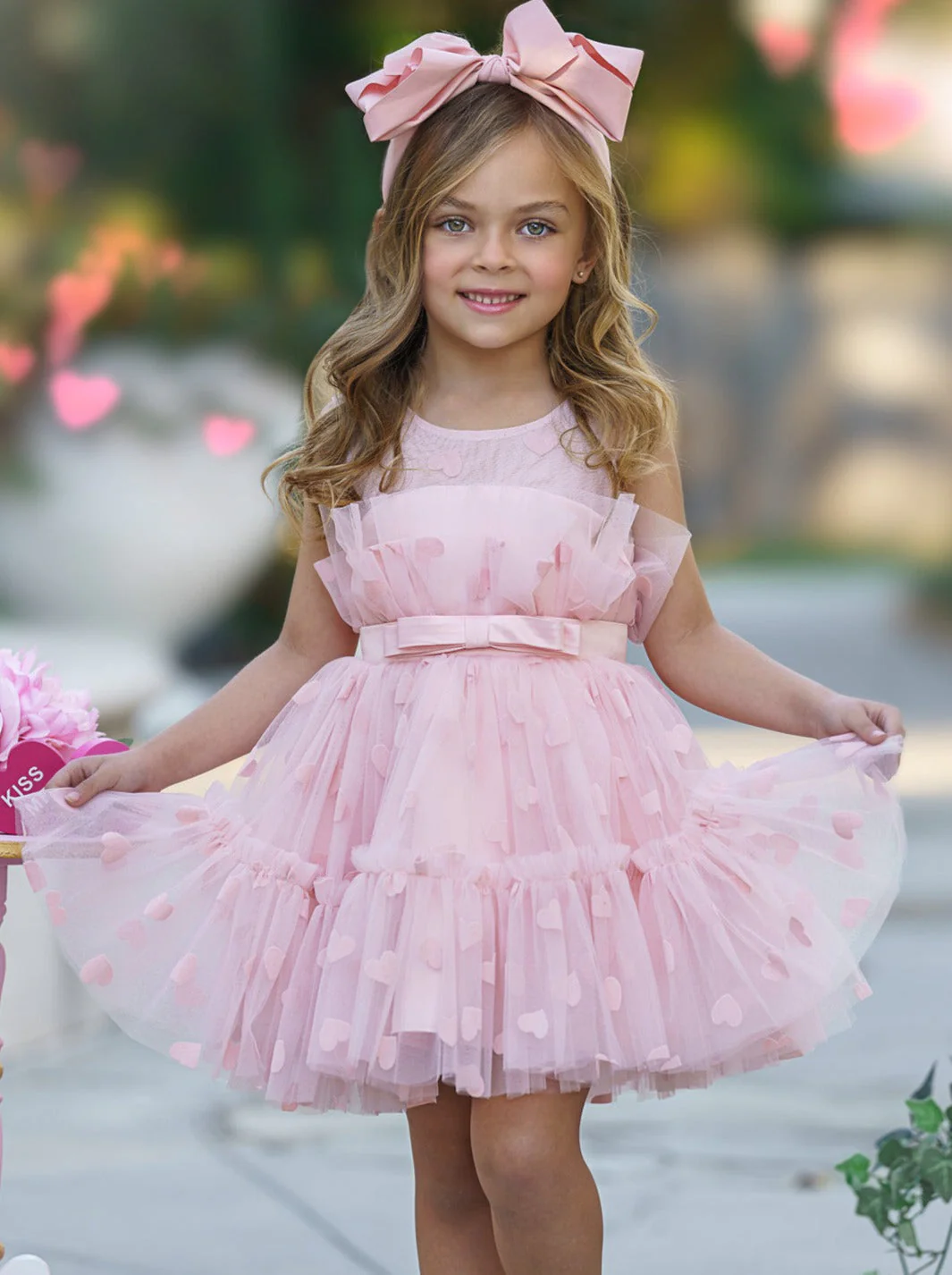 Sweetheart Chic Fanned Tulle Dress - Image 3