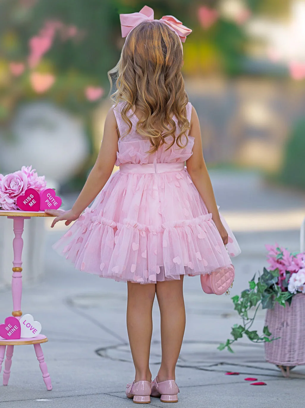 Sweetheart Chic Fanned Tulle Dress - Image 4