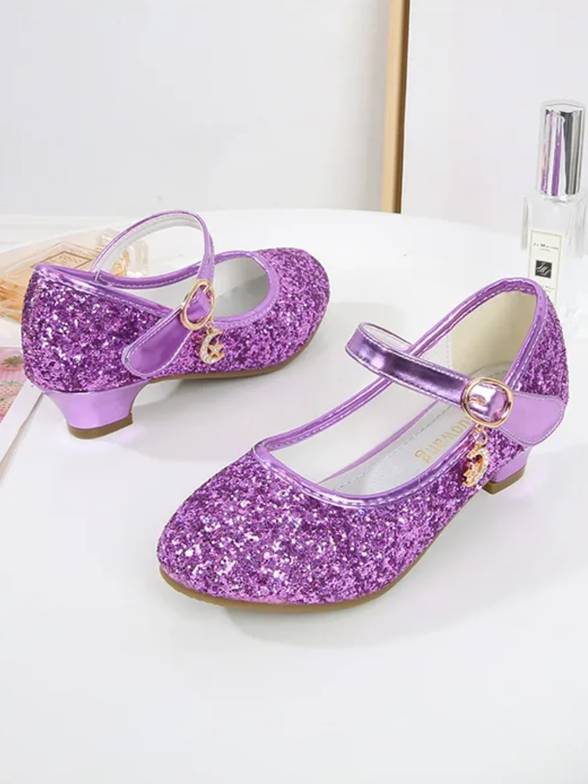 Twinkle Charm Glitter Princess Flats - Image 10