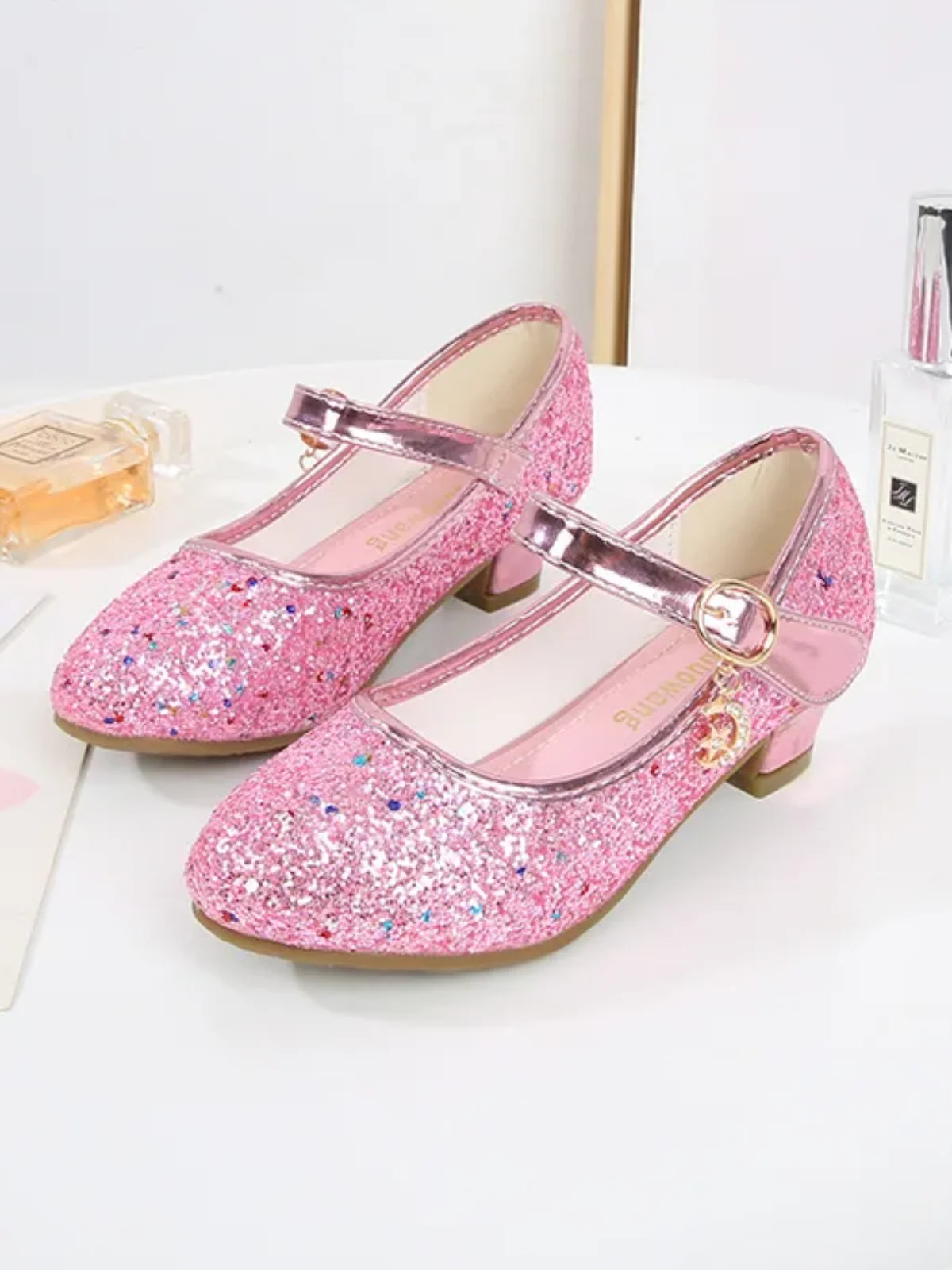 Twinkle Charm Glitter Princess Flats - Image 12