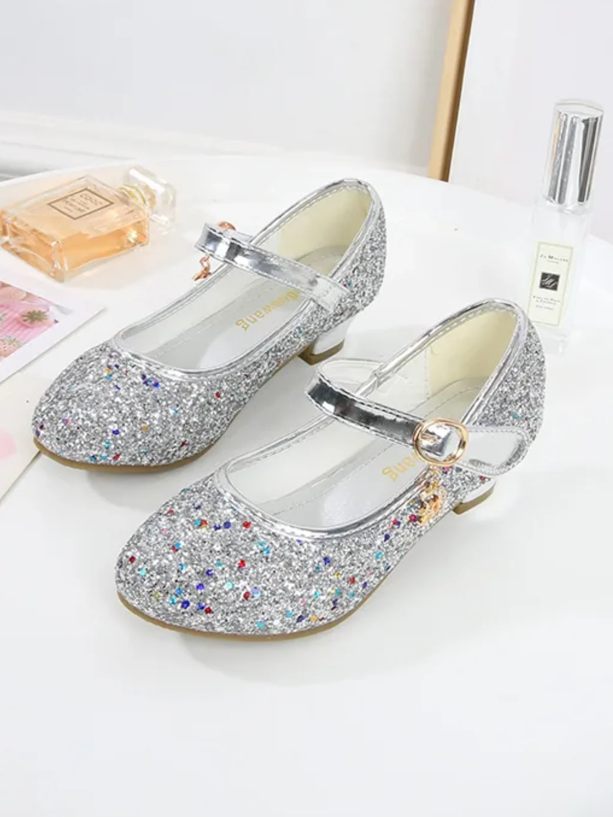 Twinkle Charm Glitter Princess Flats - Image 14