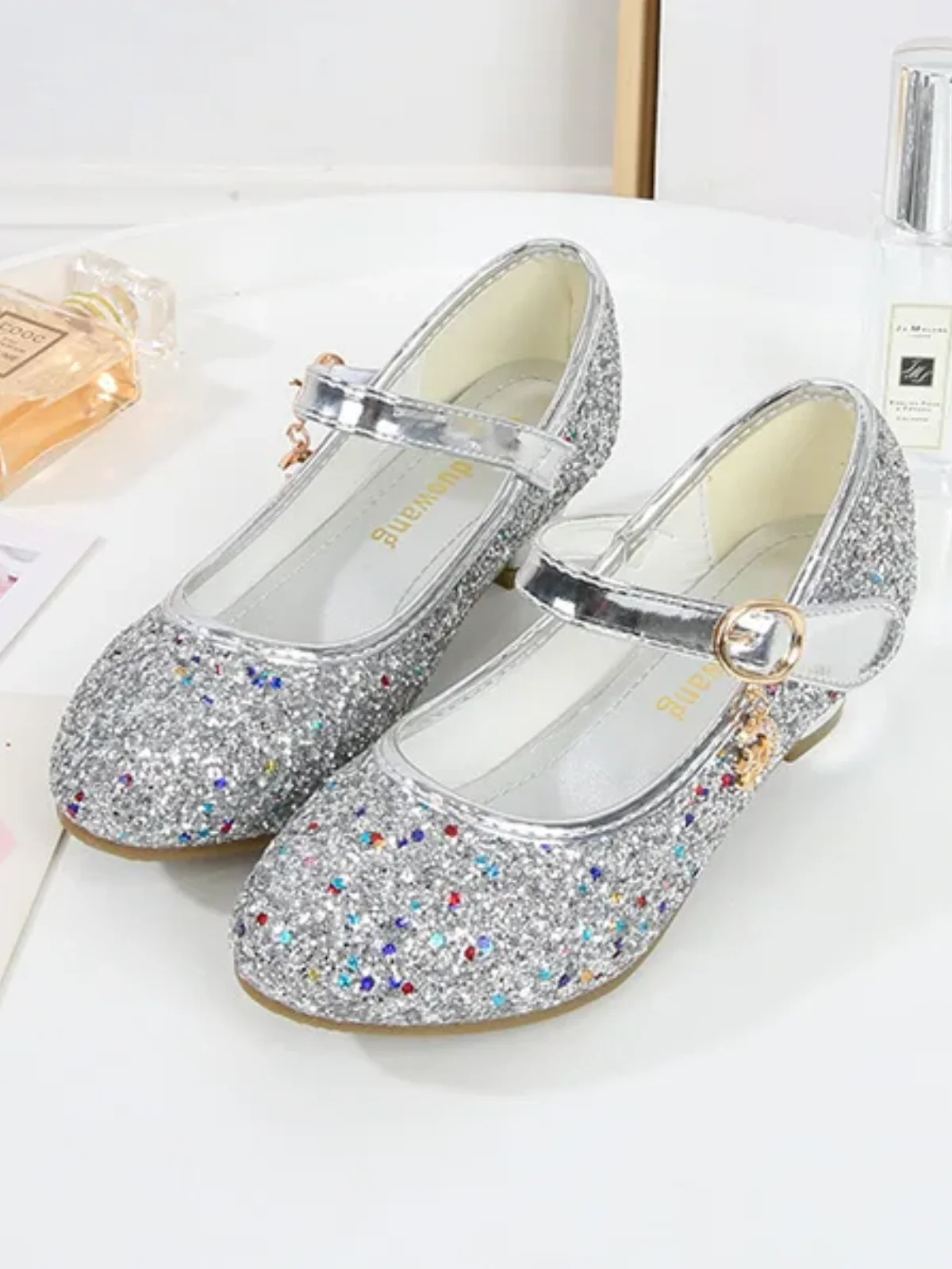 Twinkle Charm Glitter Princess Flats - Image 15