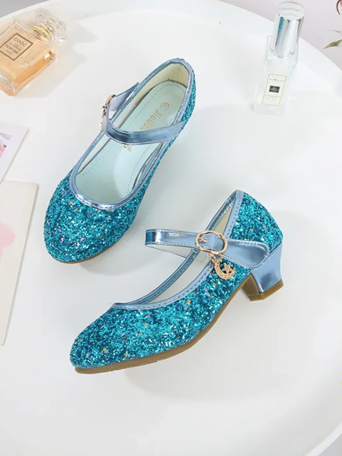 Twinkle Charm Glitter Princess Flats - Image 4