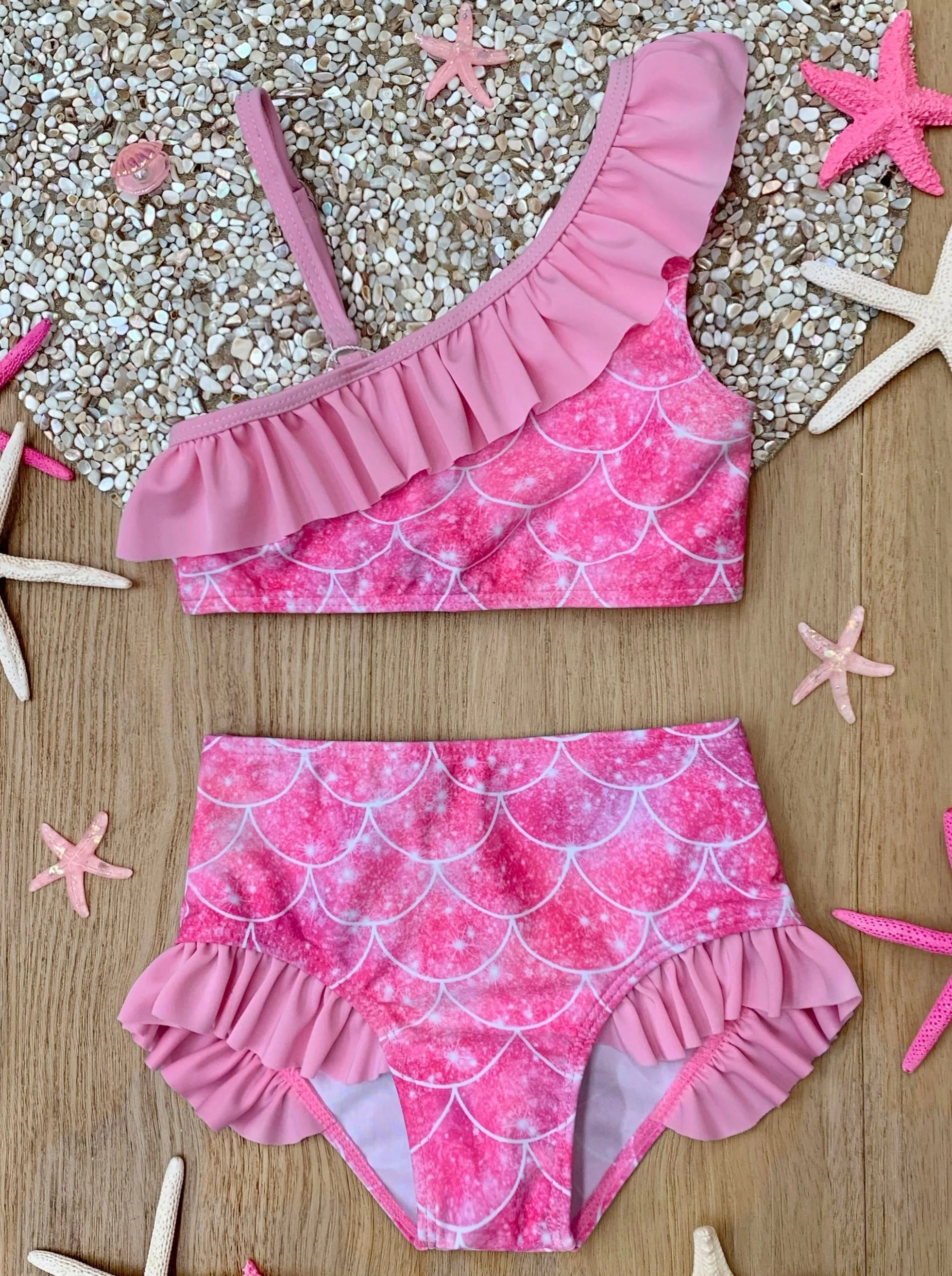 Swim With Me Two-Piece Mermaid Swimsuit - Image 4