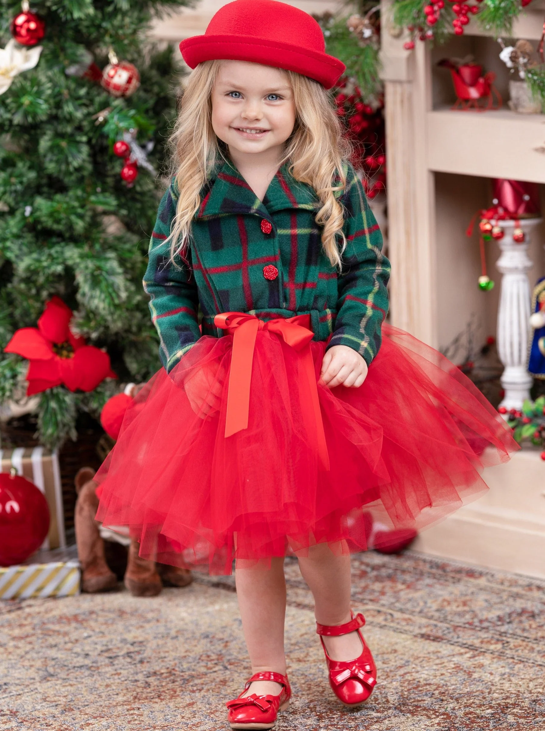 Under The Mistletoe Blazer Tutu Dress - Image 6