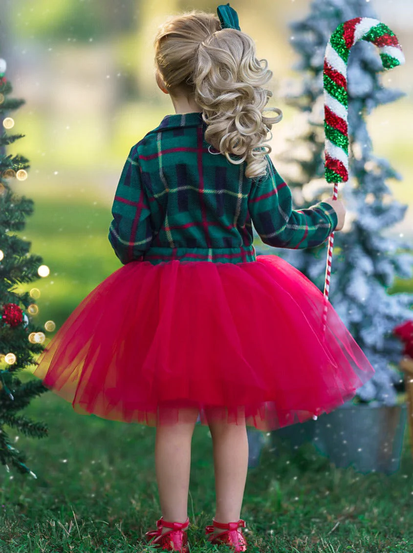 Under The Mistletoe Blazer Tutu Dress - Image 7