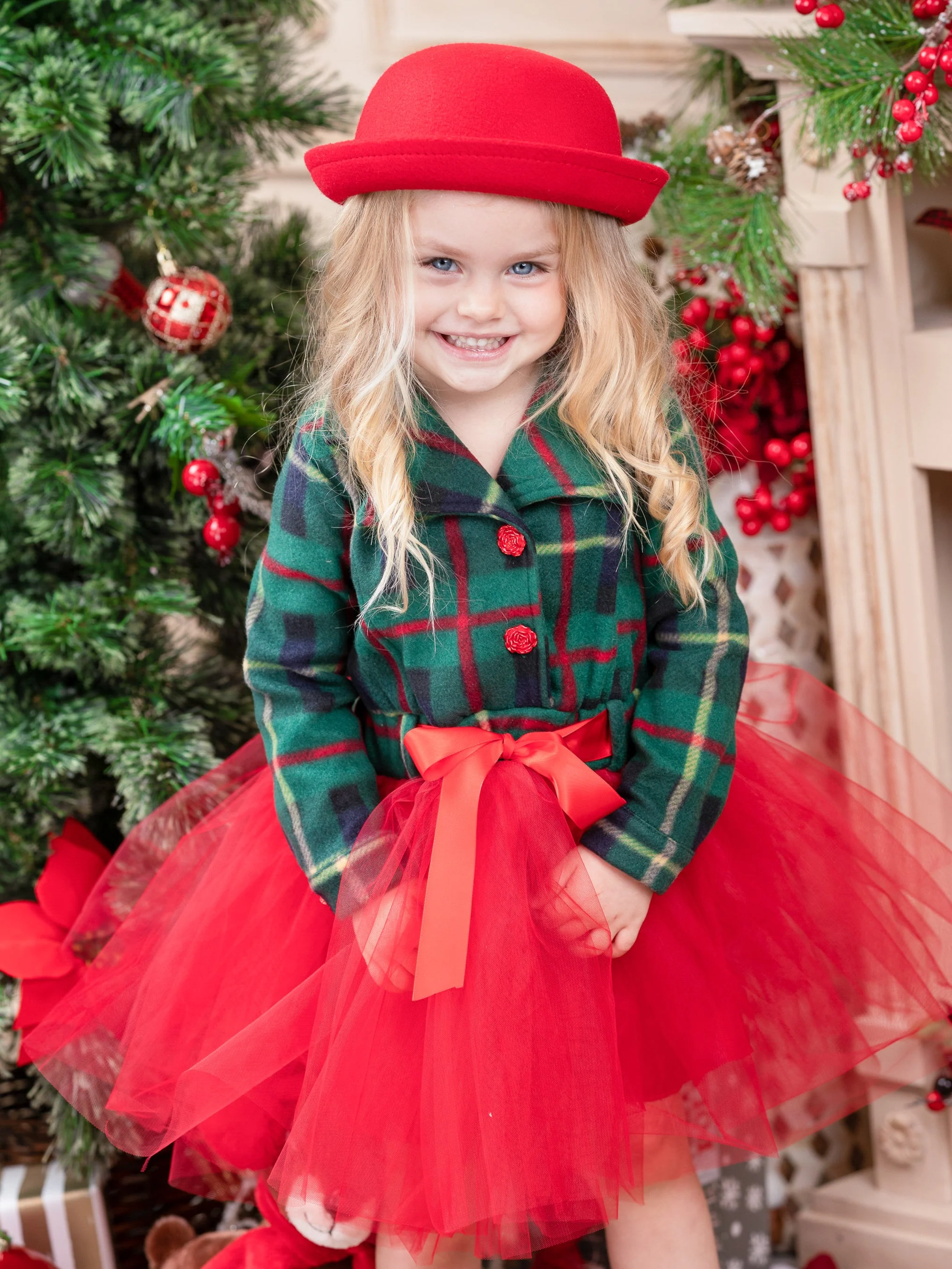 Under The Mistletoe Blazer Tutu Dress - Image 8