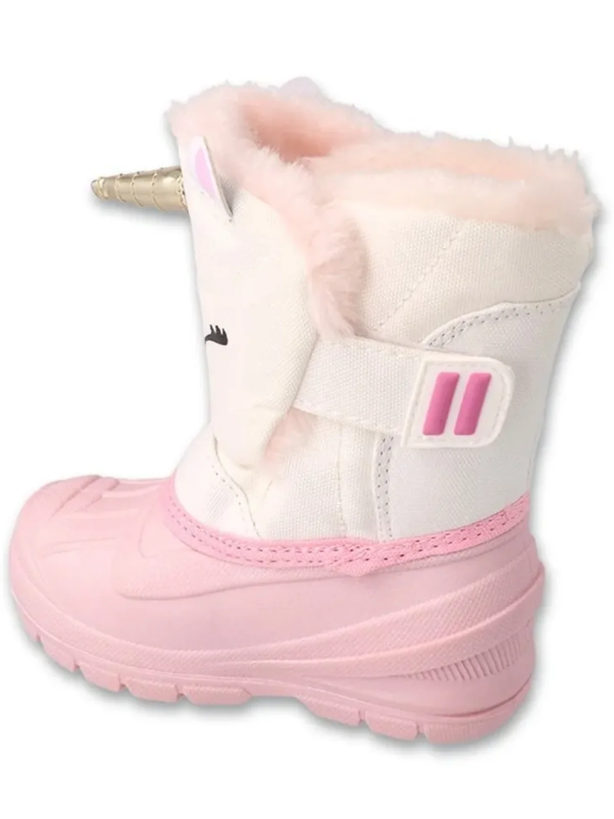 Unicorn Plush Lined Boots by Liv and Mia - Image 3