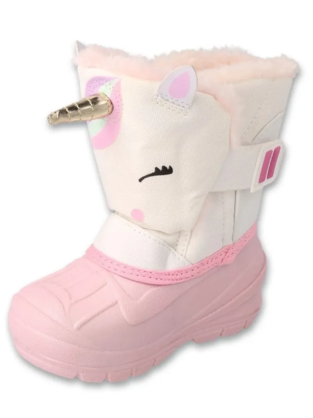 Unicorn Plush Lined Boots by Liv and Mia - Image 4